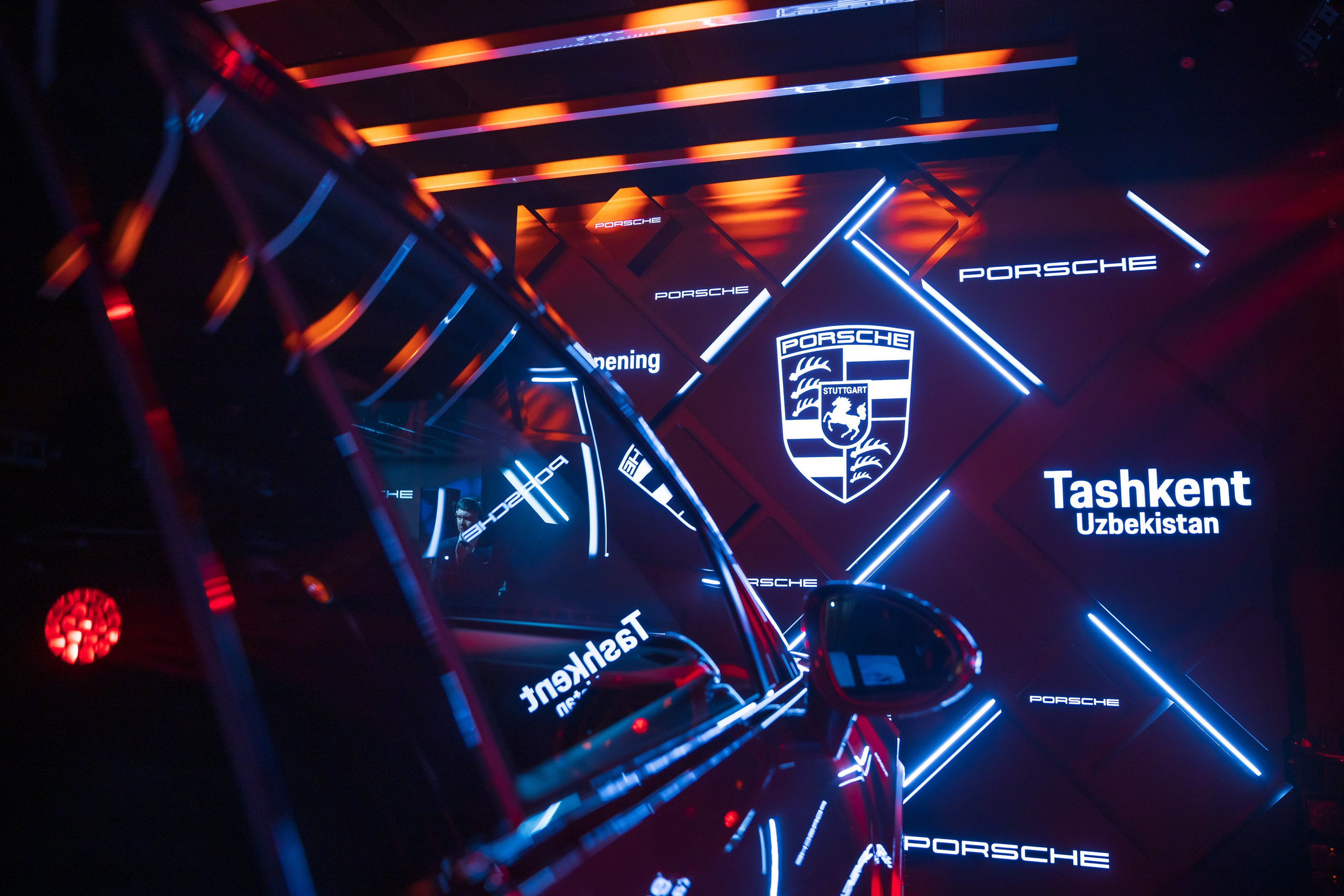 Porsche Studio. Открытие первого официального дилерского центра Porsche в Узбекистане. Профессиональная Фото-Видео Студия Геннадия Нестеренко | Ташкент и Весь Узбекистан