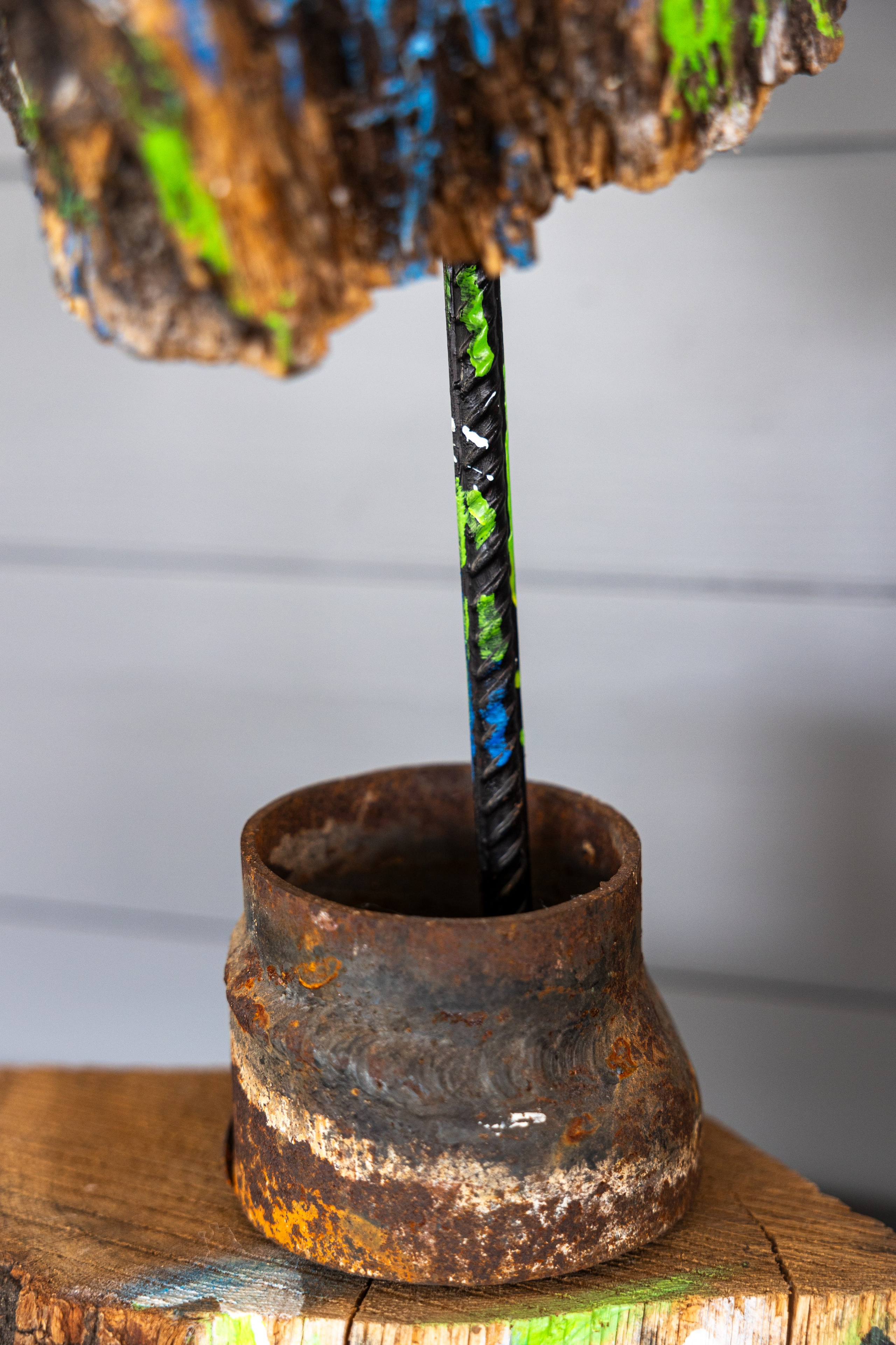 Wood and Metal Sculptures. Anne-Flore REY, Artist — Painter and Sculptor in TOULOUSE (FR)