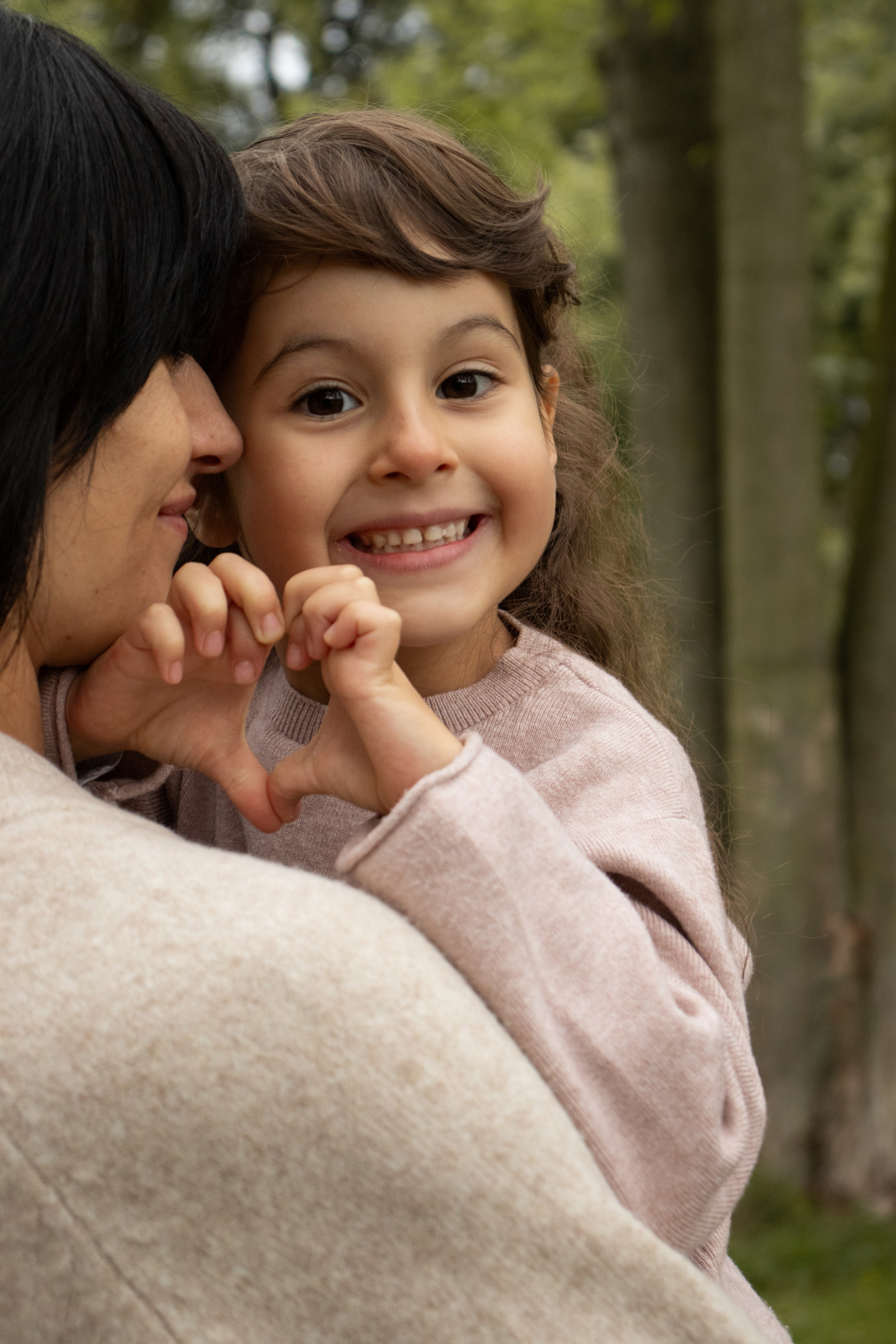 Мама и дочь. Фотограф Лейпциг