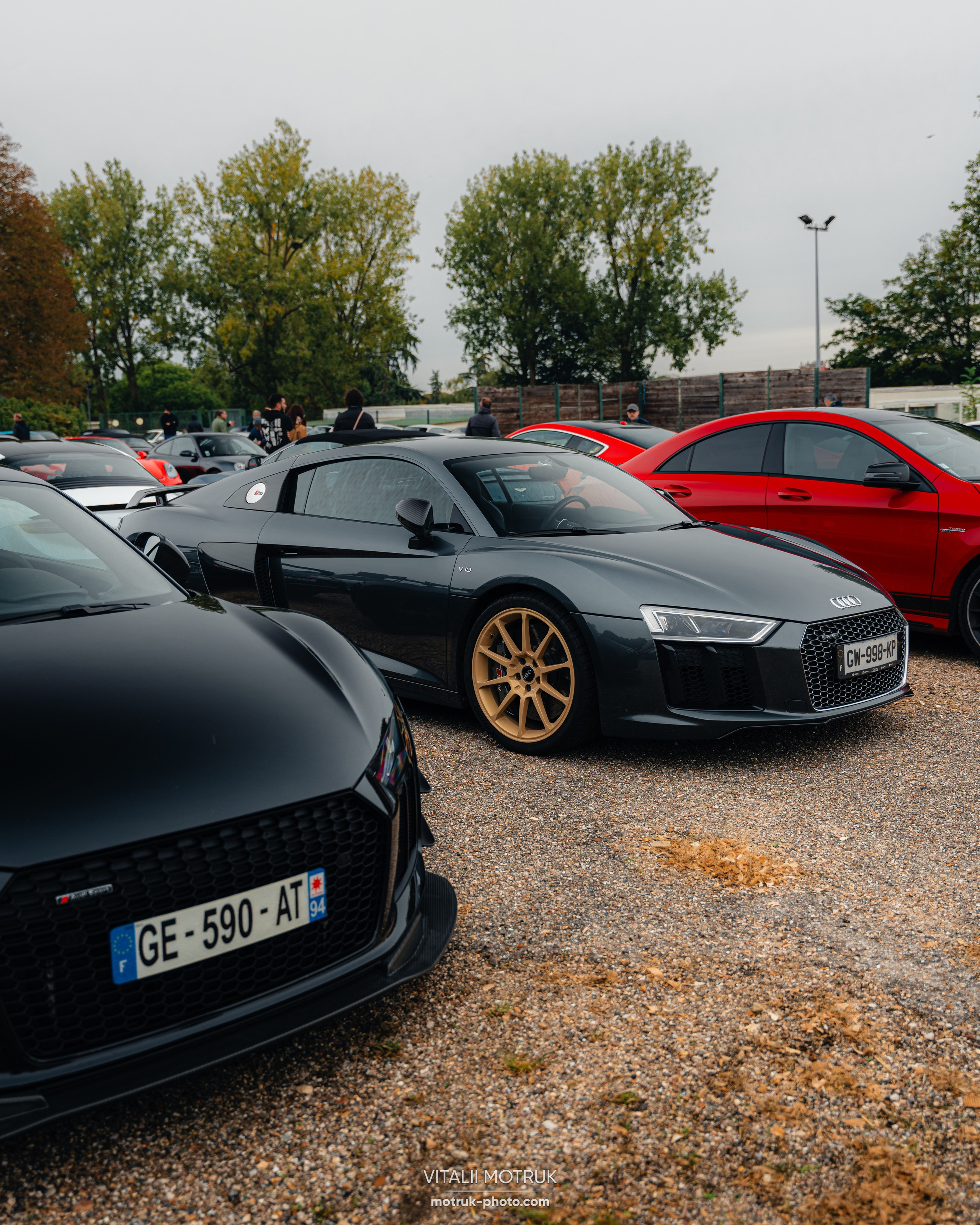 Cars and Coffee 29 septembre 2024. Photographe de voitures à Paris — Vitalii Motruk