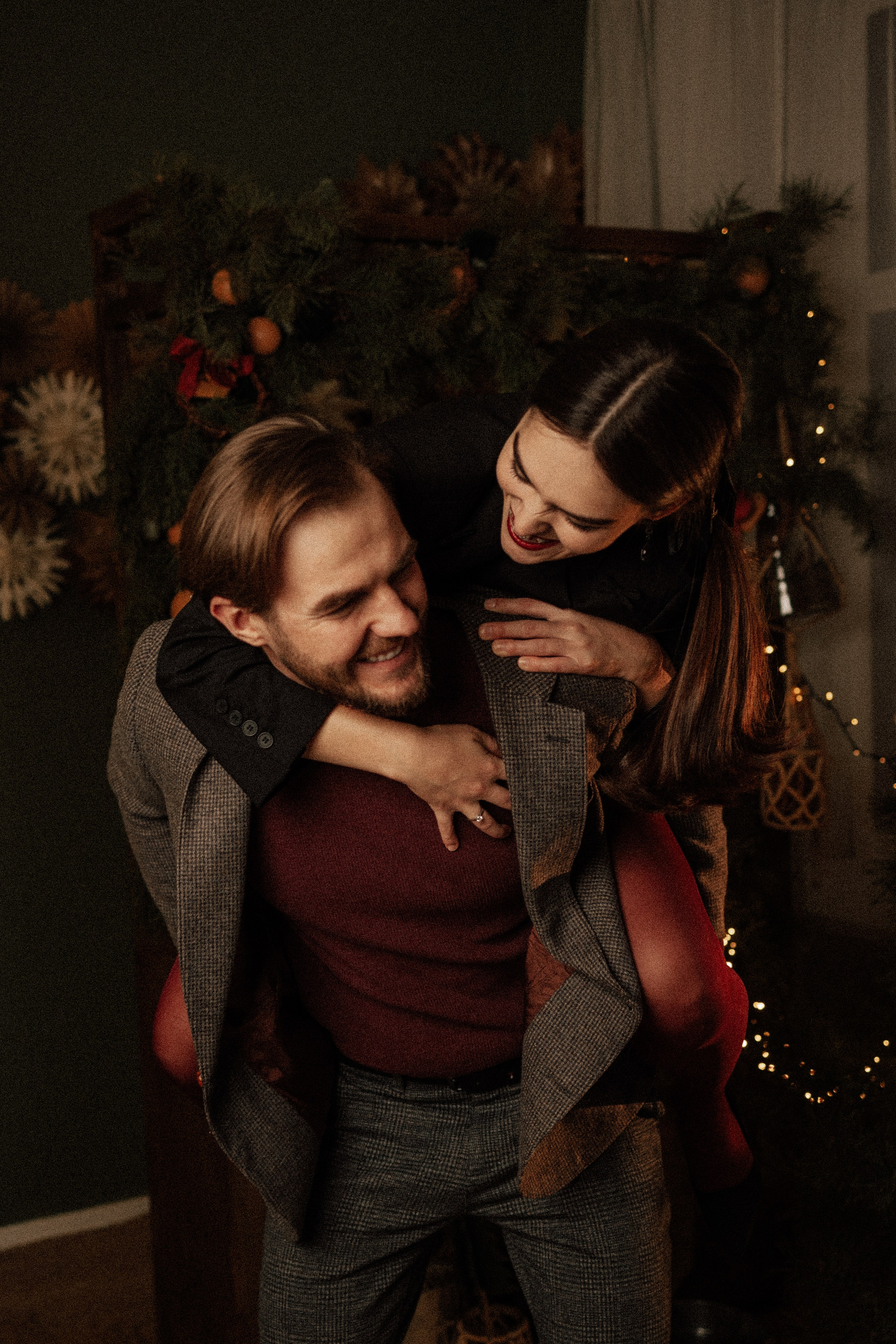 Christmas photoshoot. Destination wedding and fashion photographer in Riga Igor Davidovich