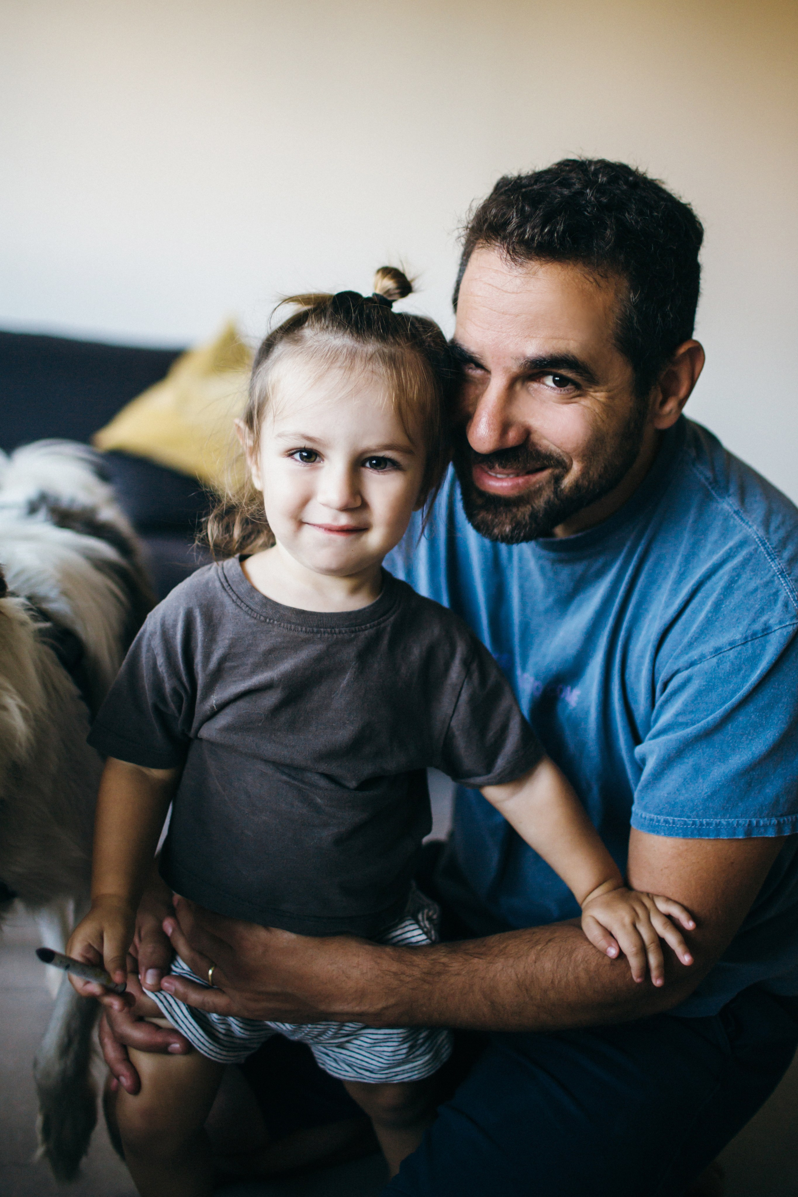 Home story. Family photographer in Israel