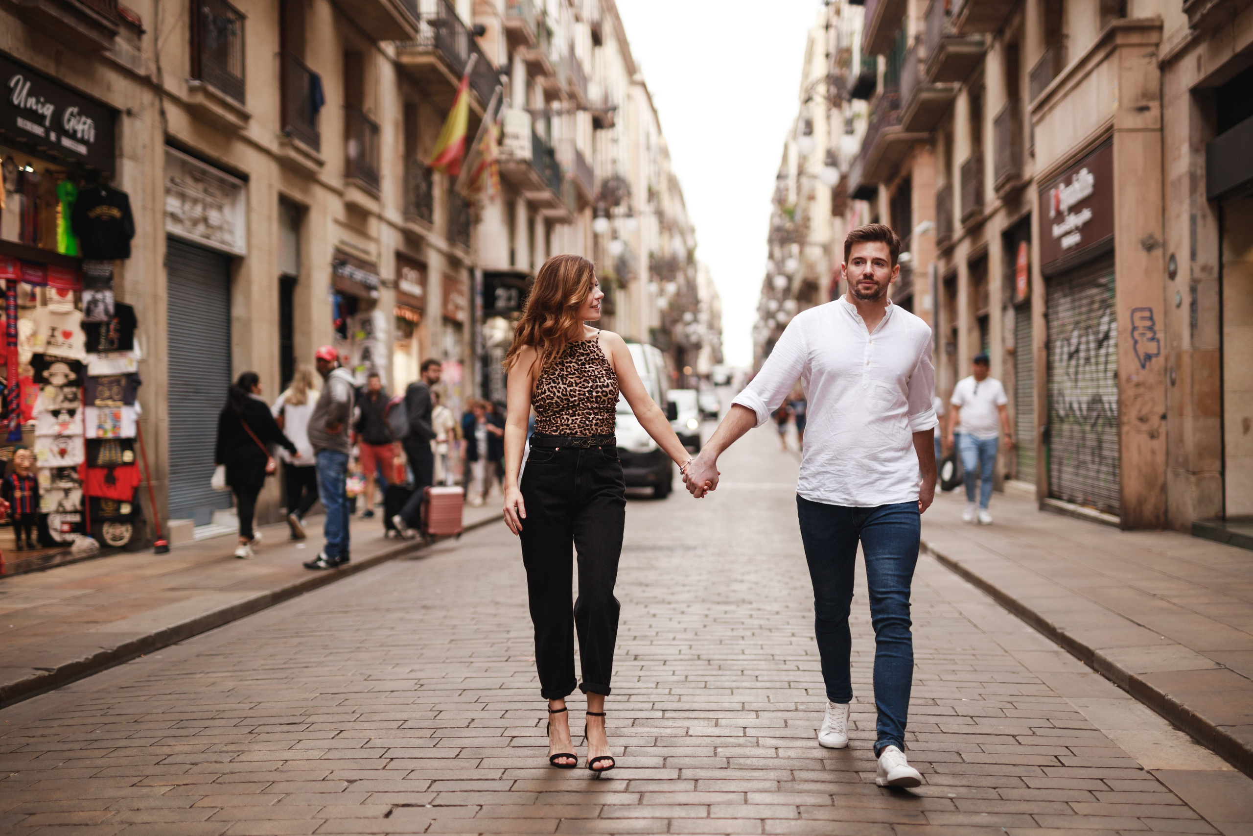 Damian i Monika. Fotograf w Barcelonie Hiszpanii Maslik Yulia
