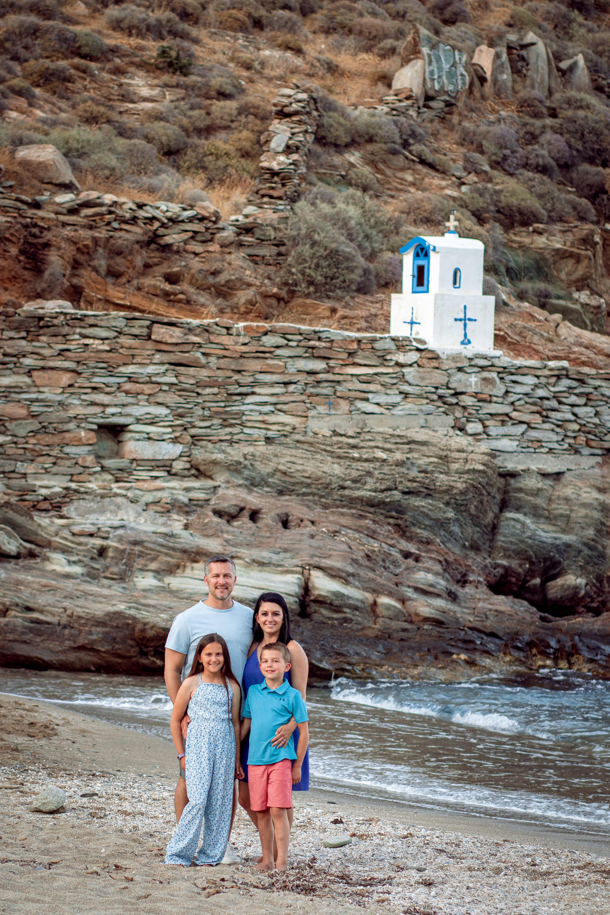Kea Island. Family Photographer in Greece