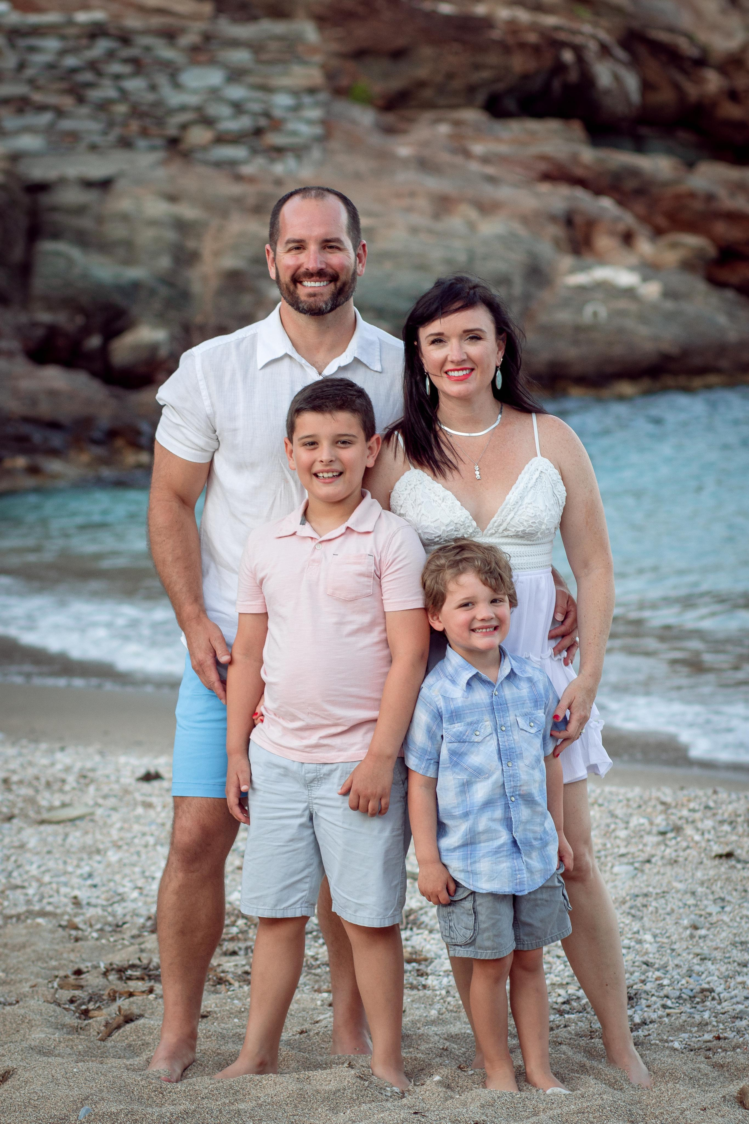 Kea Island. Family Photographer in Greece
