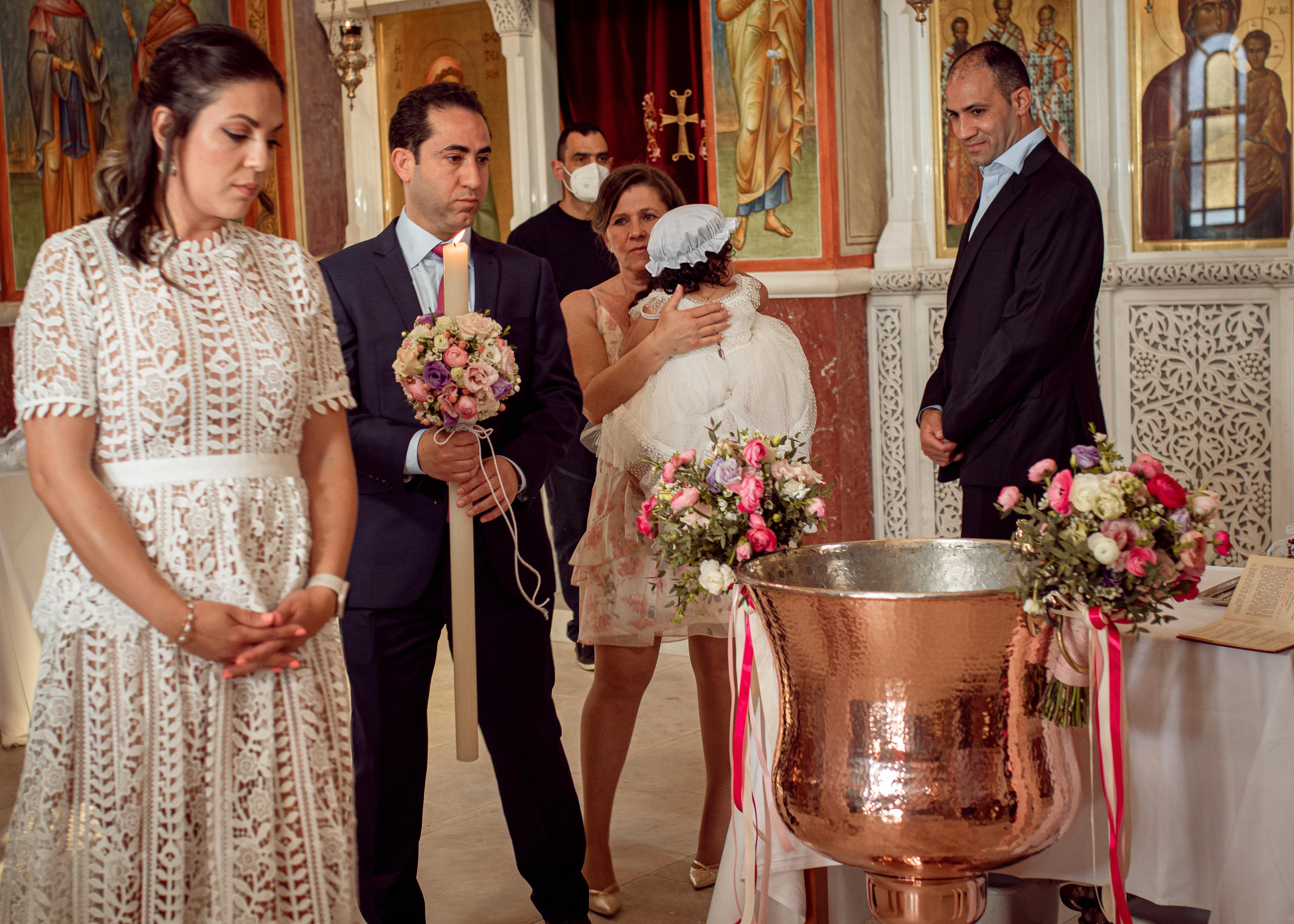 Amalia’s Baptism. Family Photographer in Greece