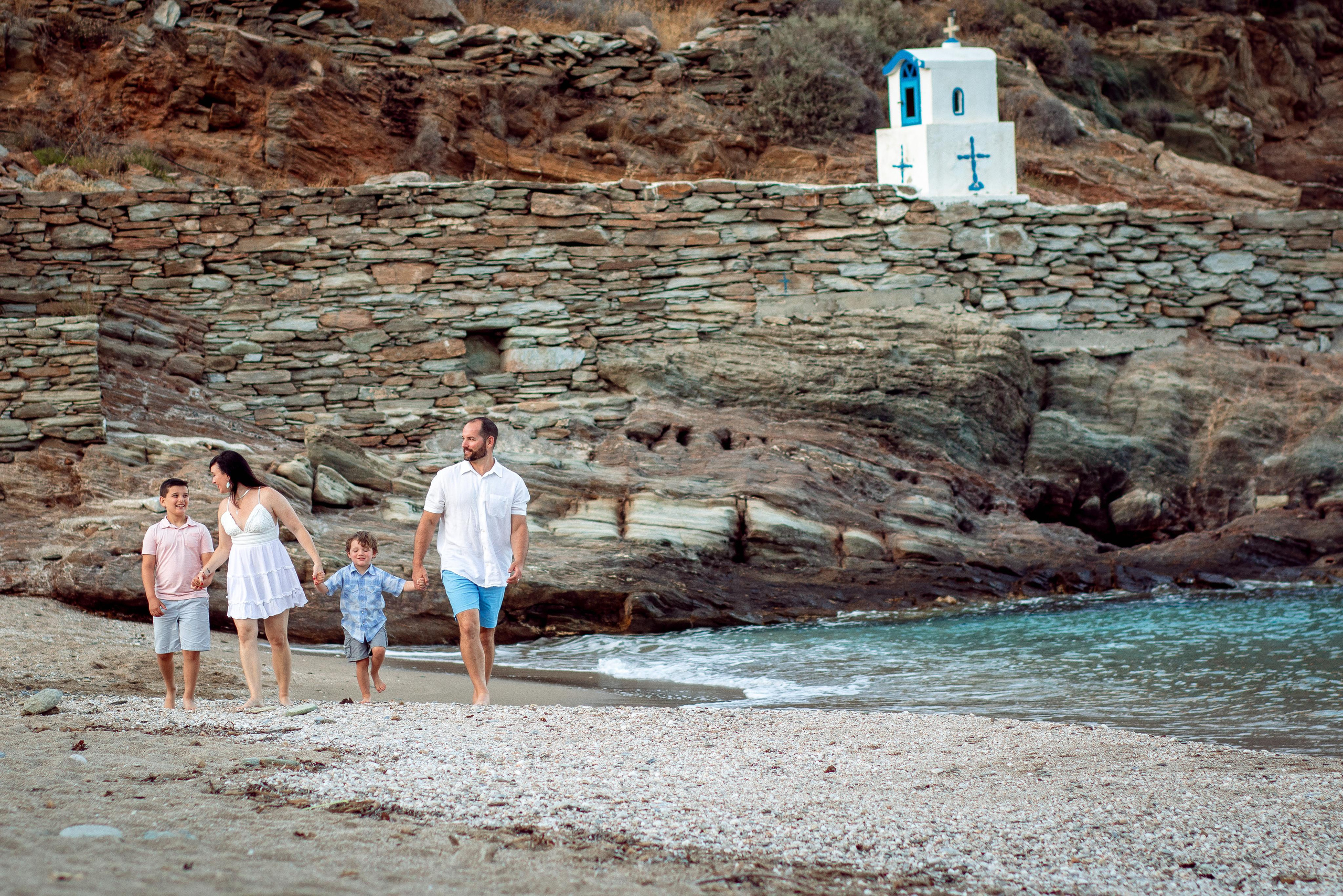 Kea Island. Family Photographer in Greece