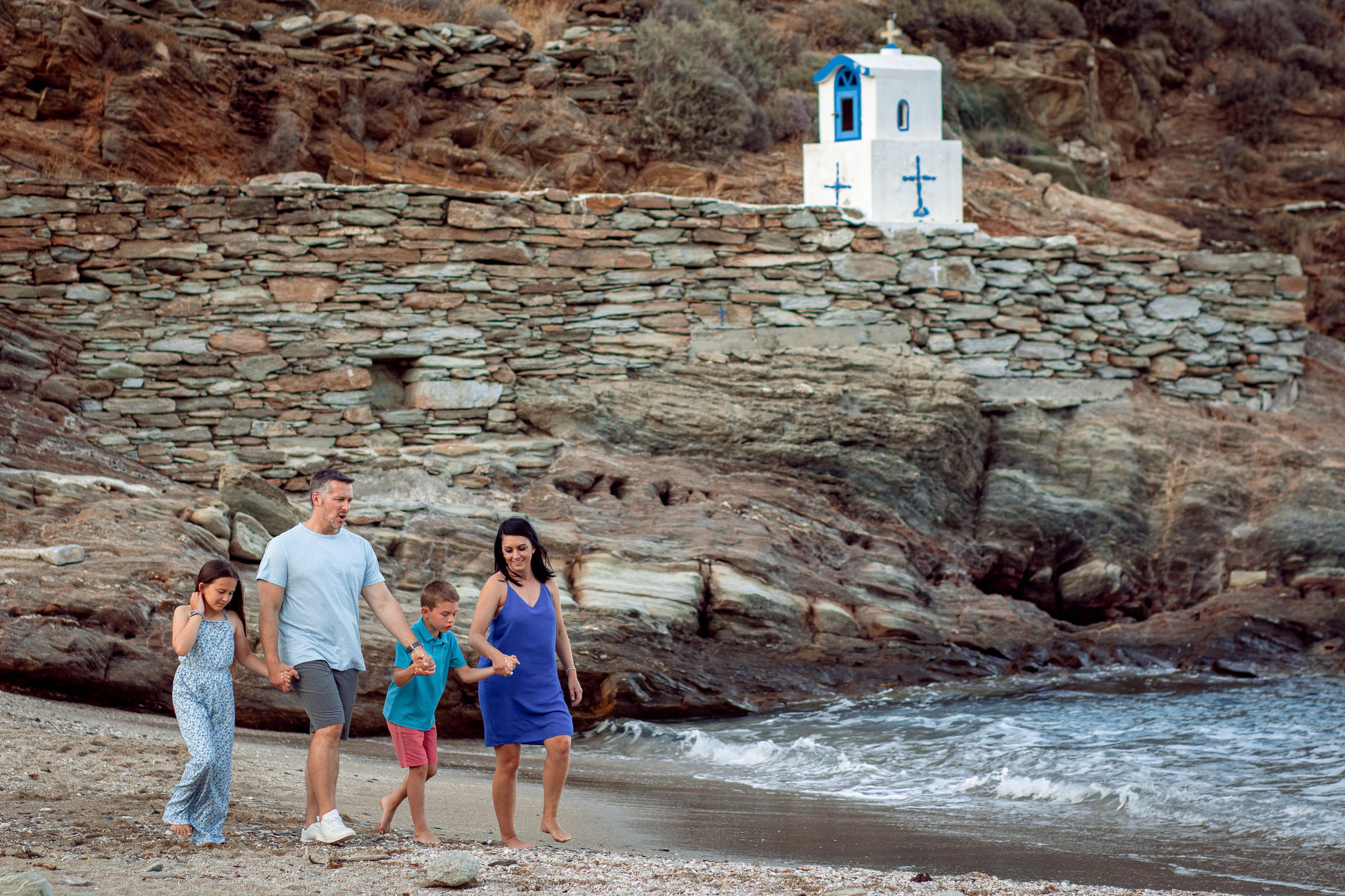 Kea Island. Family Photographer in Greece