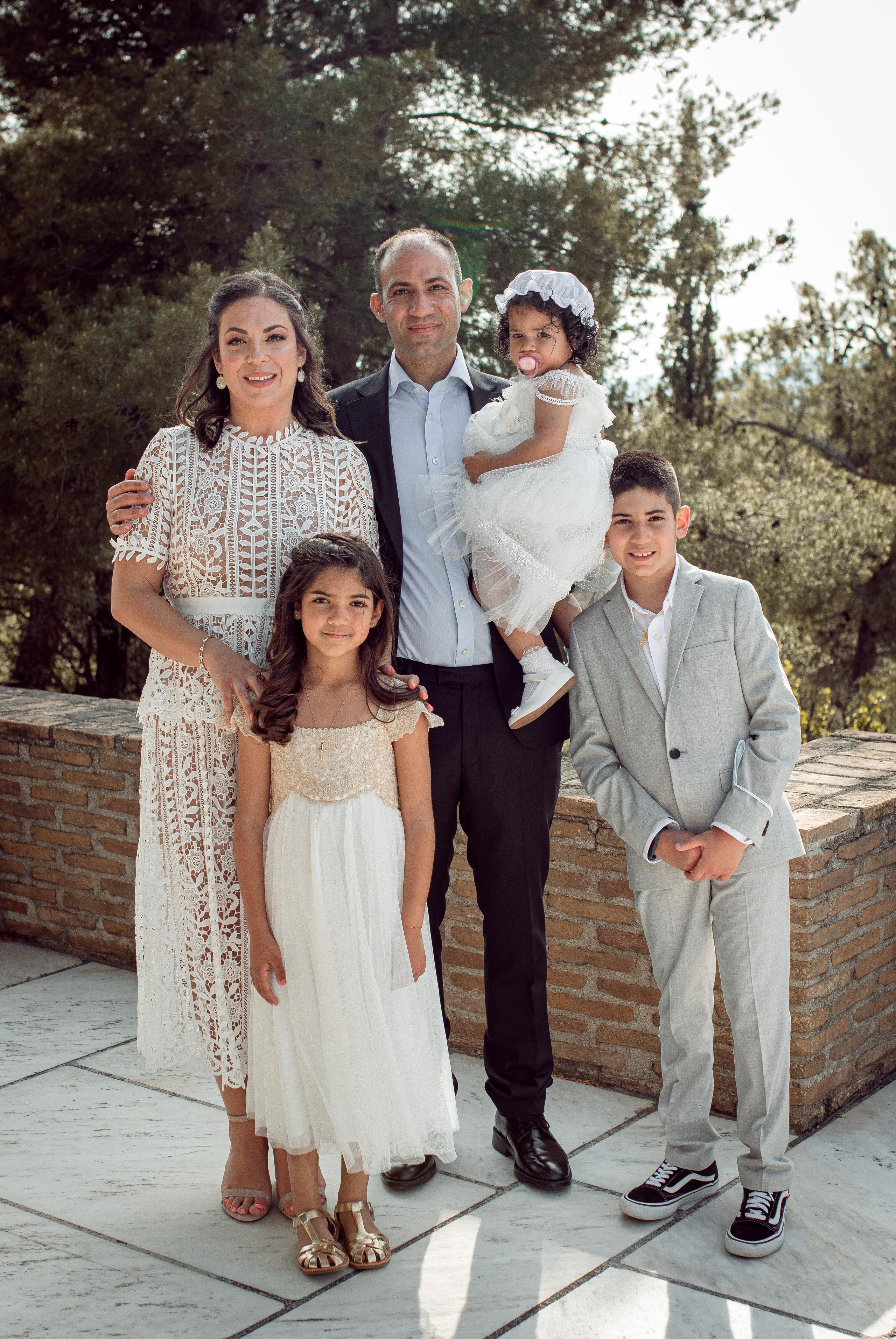 Amalia’s Baptism. Family Photographer in Greece