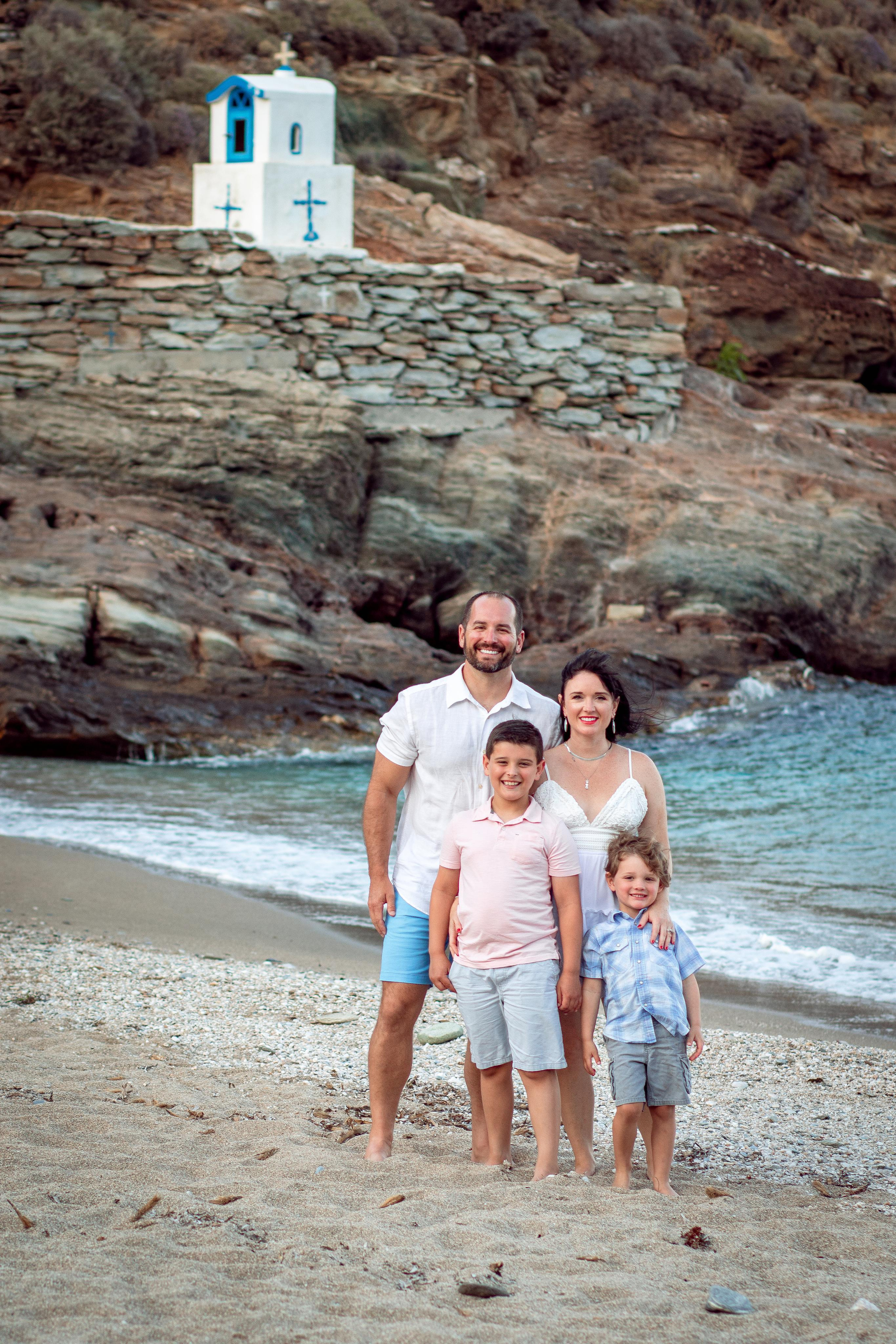 Kea Island. Family Photographer in Greece