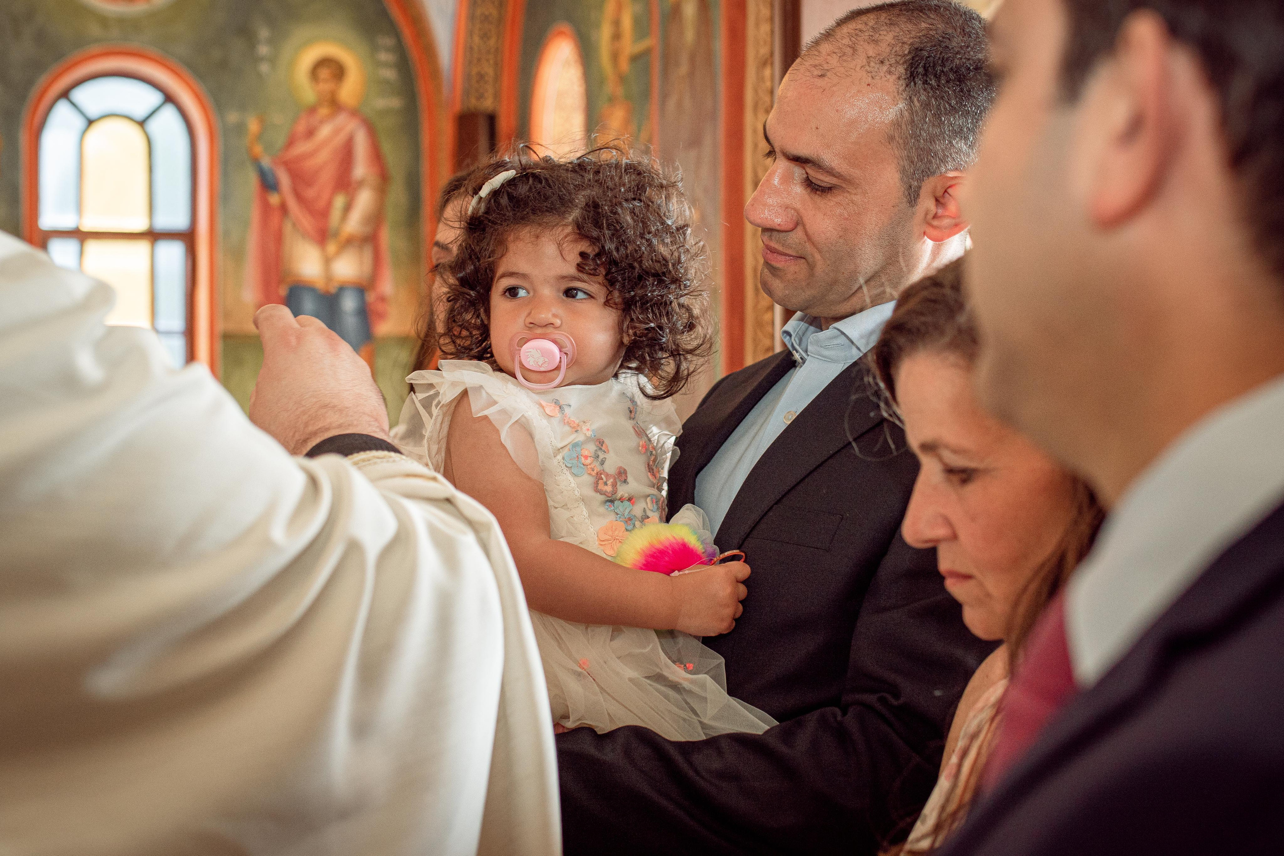 Amalia’s Baptism. Family Photographer in Greece