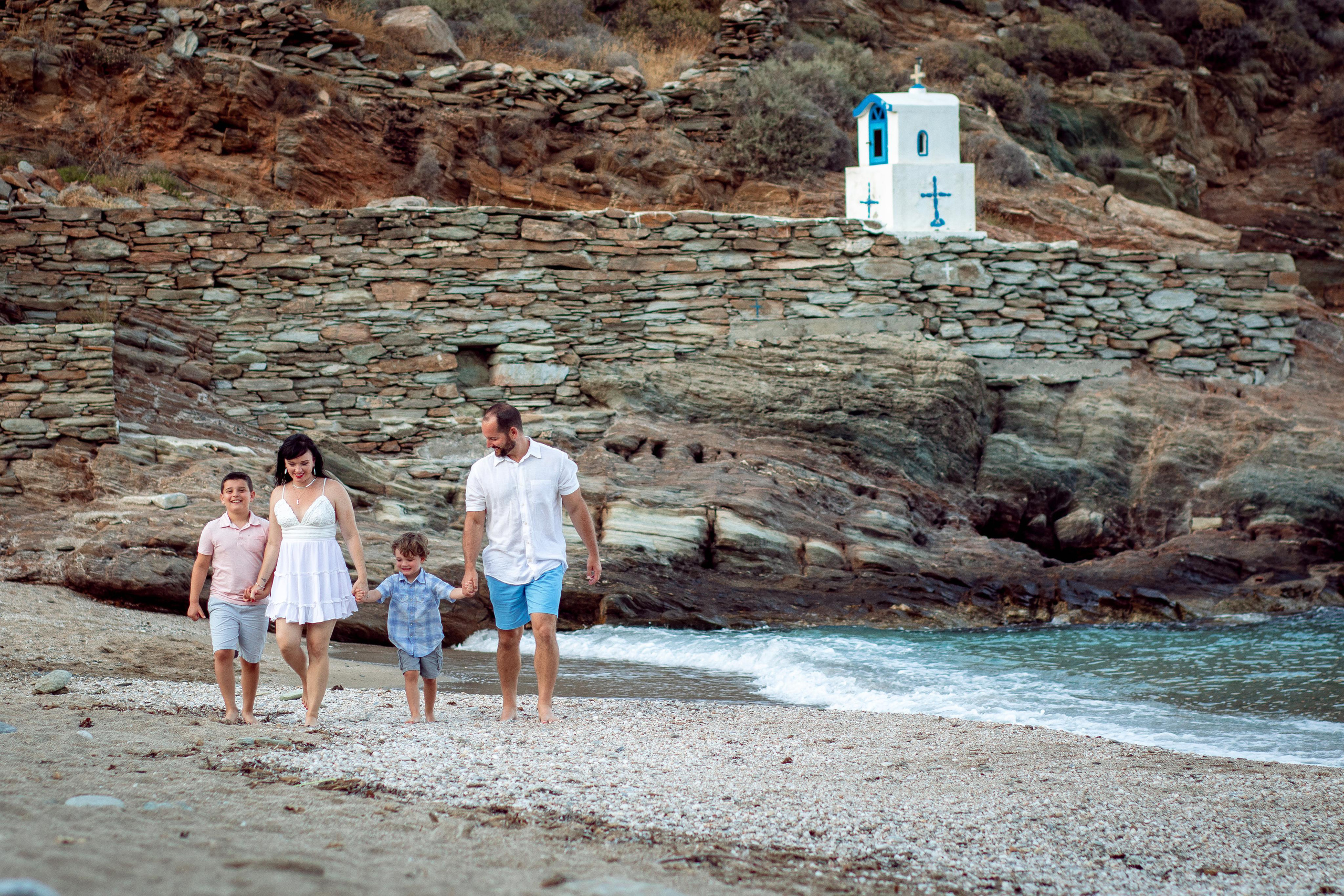 Kea Island. Family Photographer in Greece