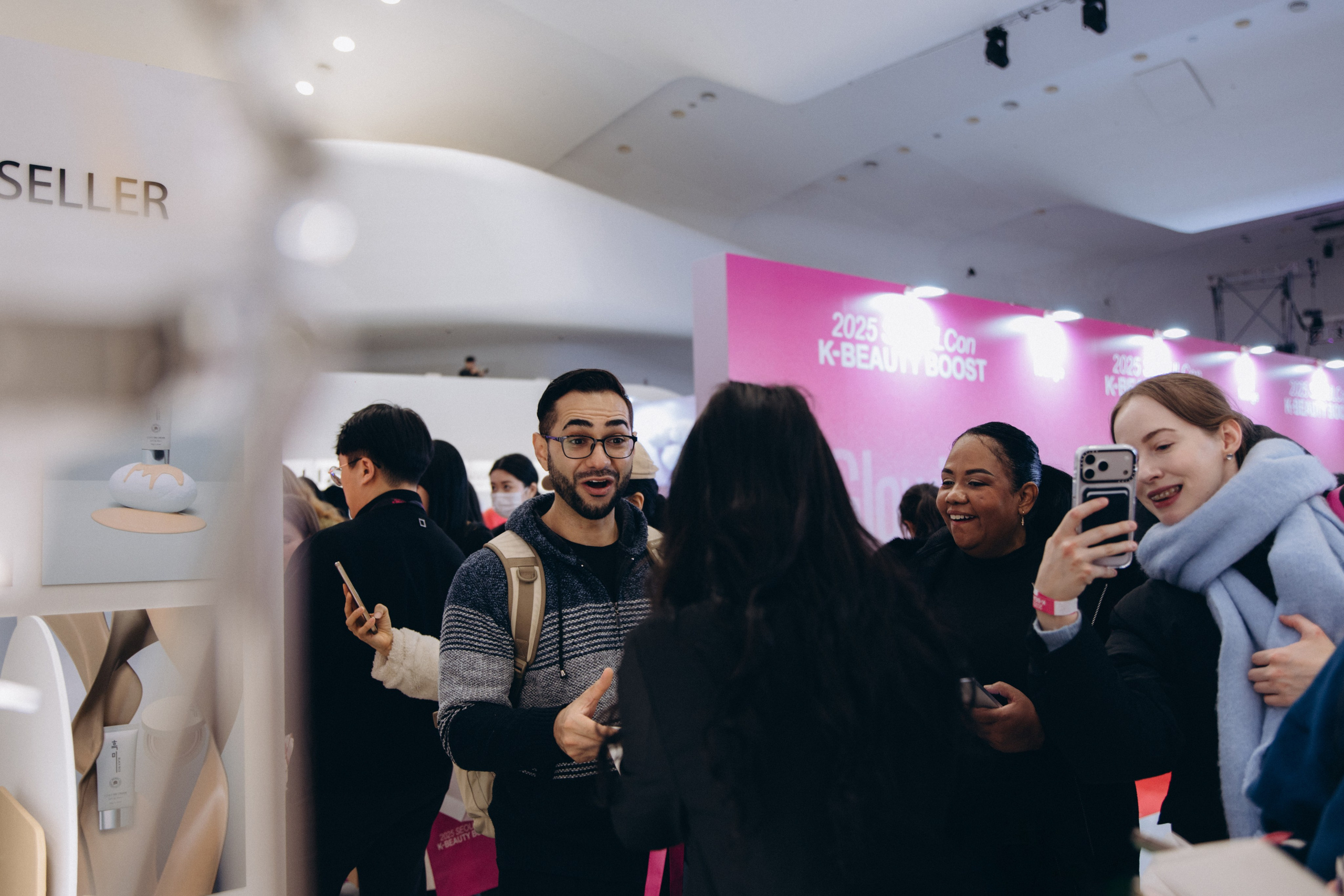 Seoul beauty expo 2025 (Black Rice). Portrait photographer in South Korea Olga Lian