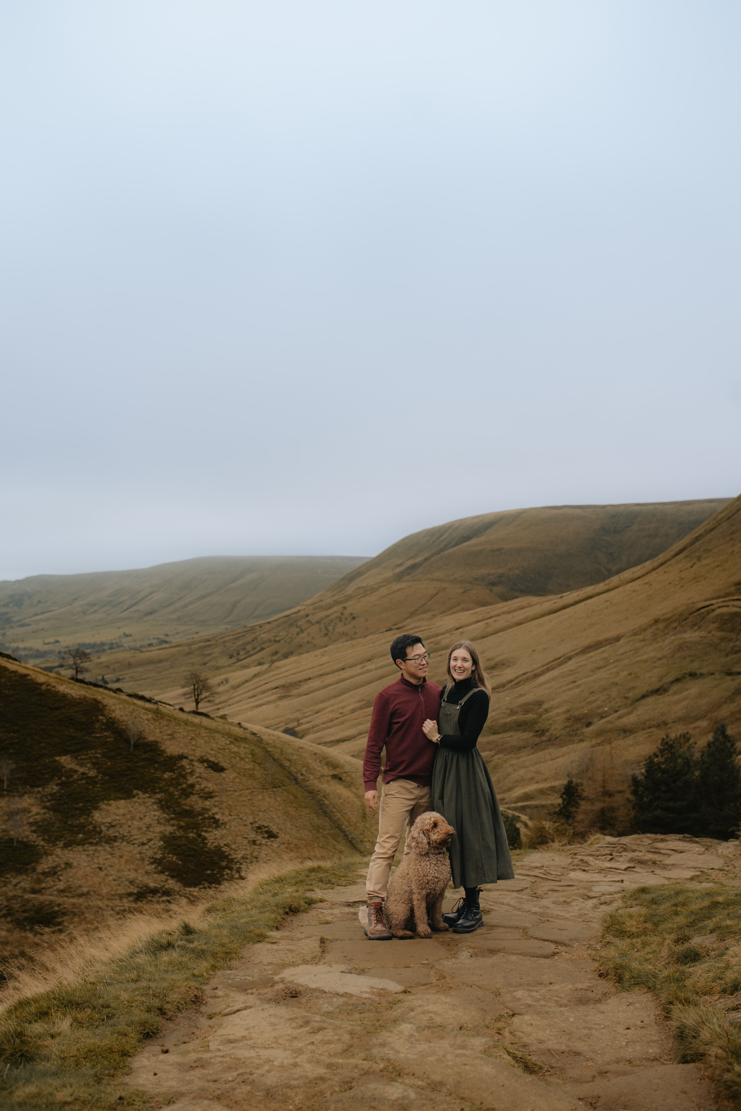 L & C in Peak District. Tania Gandrabur, photographer in West Midlands, England