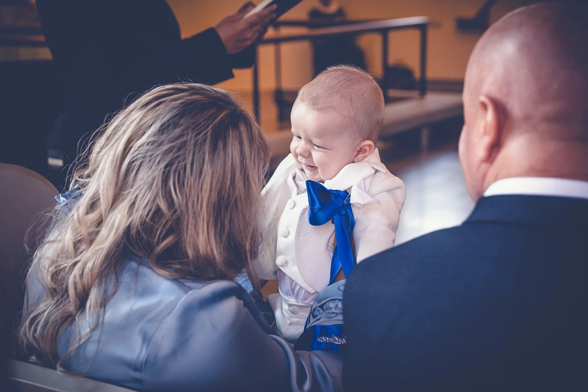 Milas' baptism — Tarm Church. AlexEvents | Wedding and Baptism Photographer & Videographer in Denmark and Germany