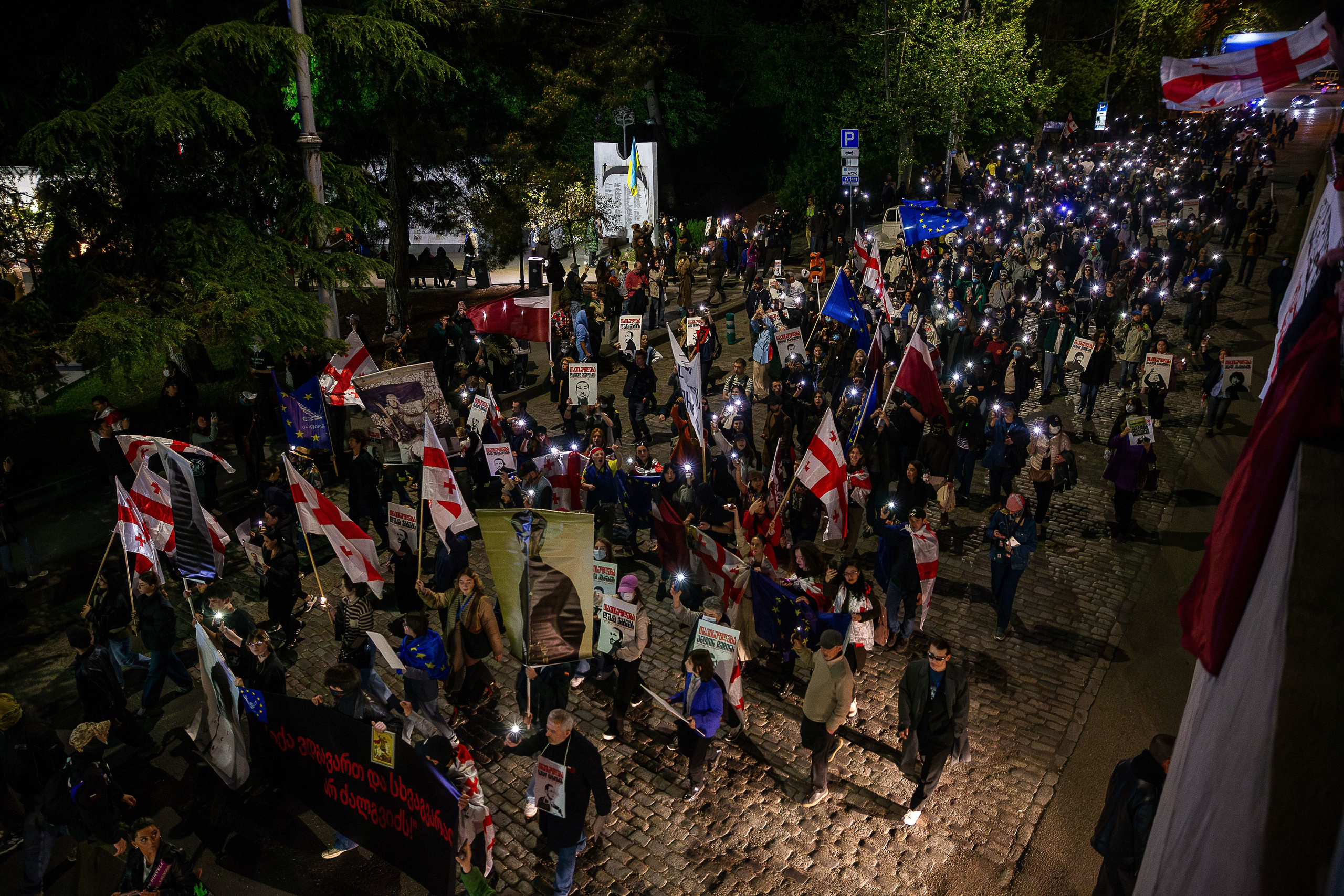 Georgia at a Crossroads: 200 Days of Protest for Democracy and Europe. Ilya Vaga