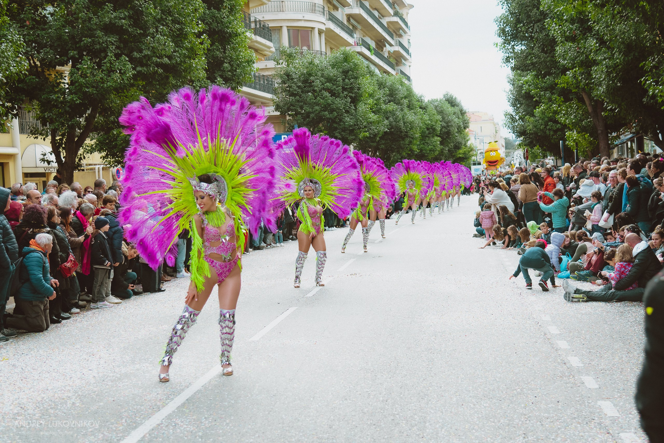 Photographer for visiting festivals and carnivals in Europe — Reportage from Menton, France