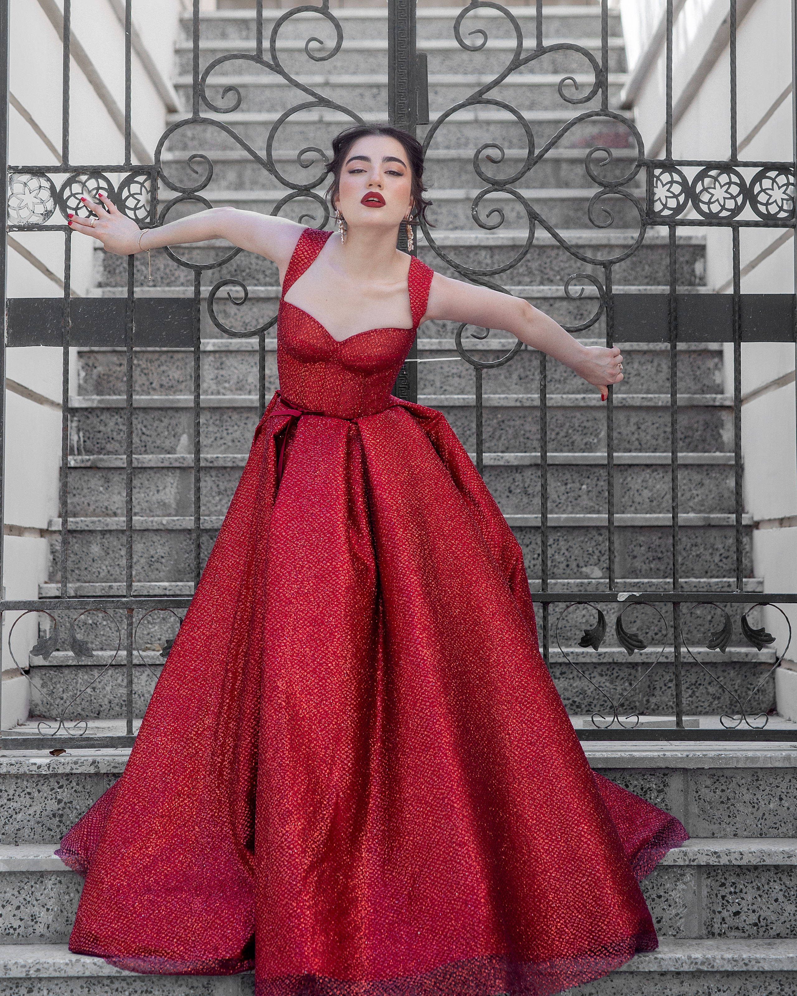 Flaming Red Glamour. Fotograf Baku