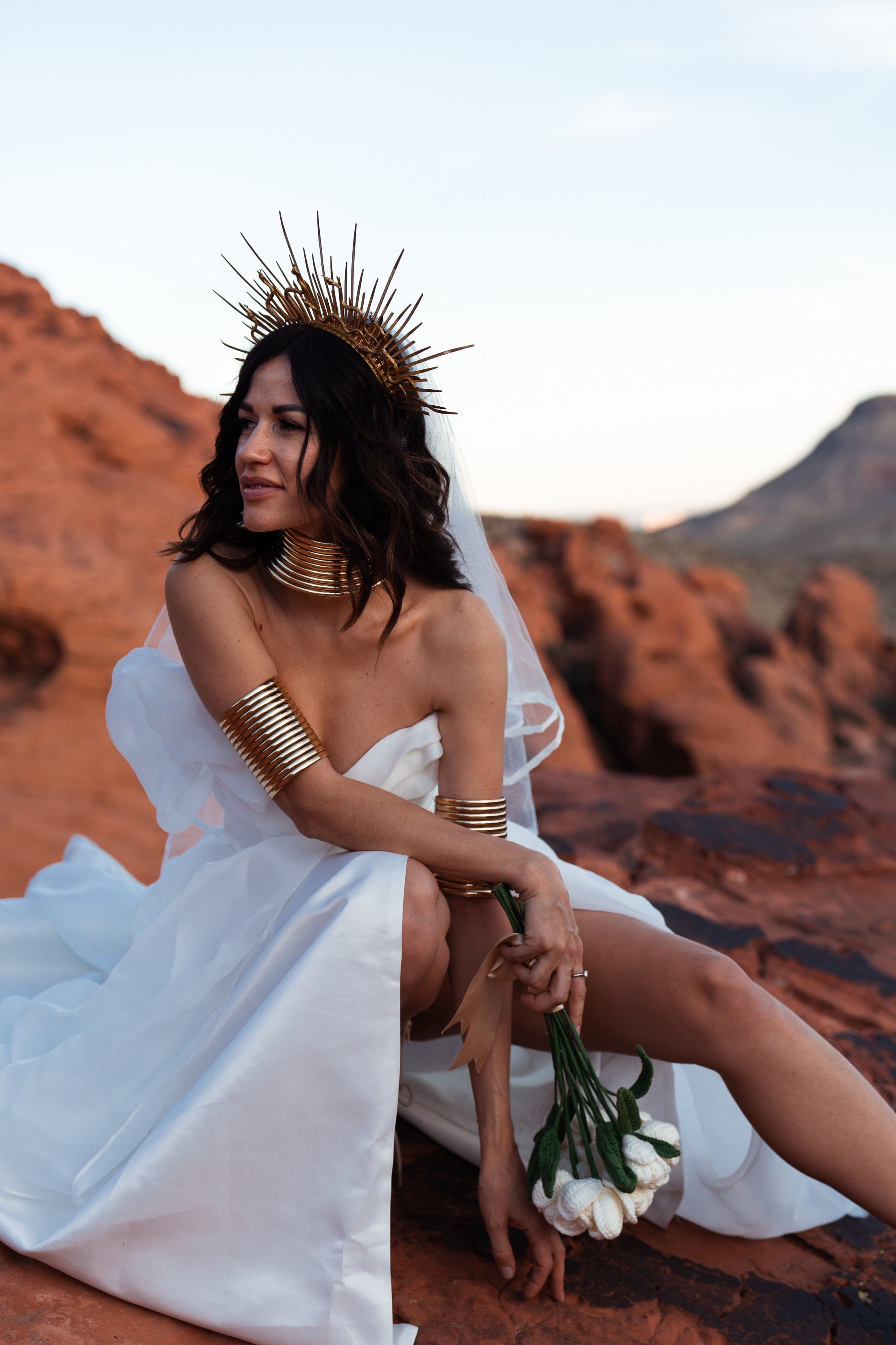 M&S. Wedding & elopement photographer Viktoriya Kravtsov. Las Vegas