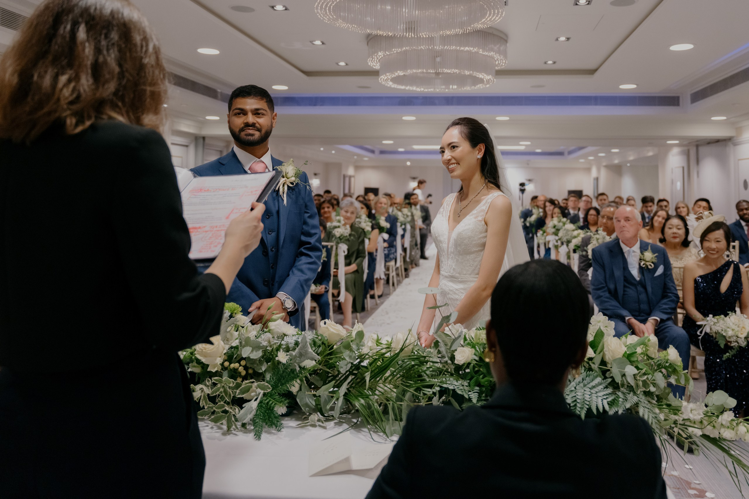 Wedding at Sofitel London St. James| Louise&Ganesh. London Wedding Photographer|Natasha Ferreira
