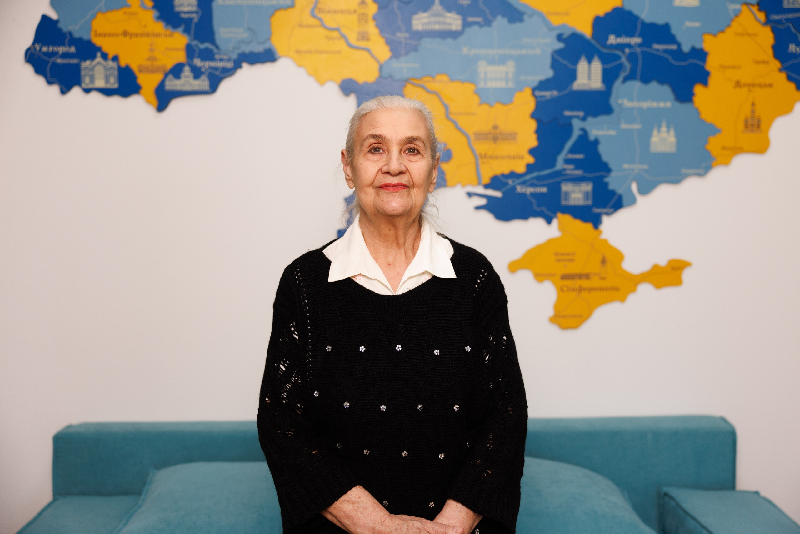 Liudmyla Hureyeva. Senior Chudo Village