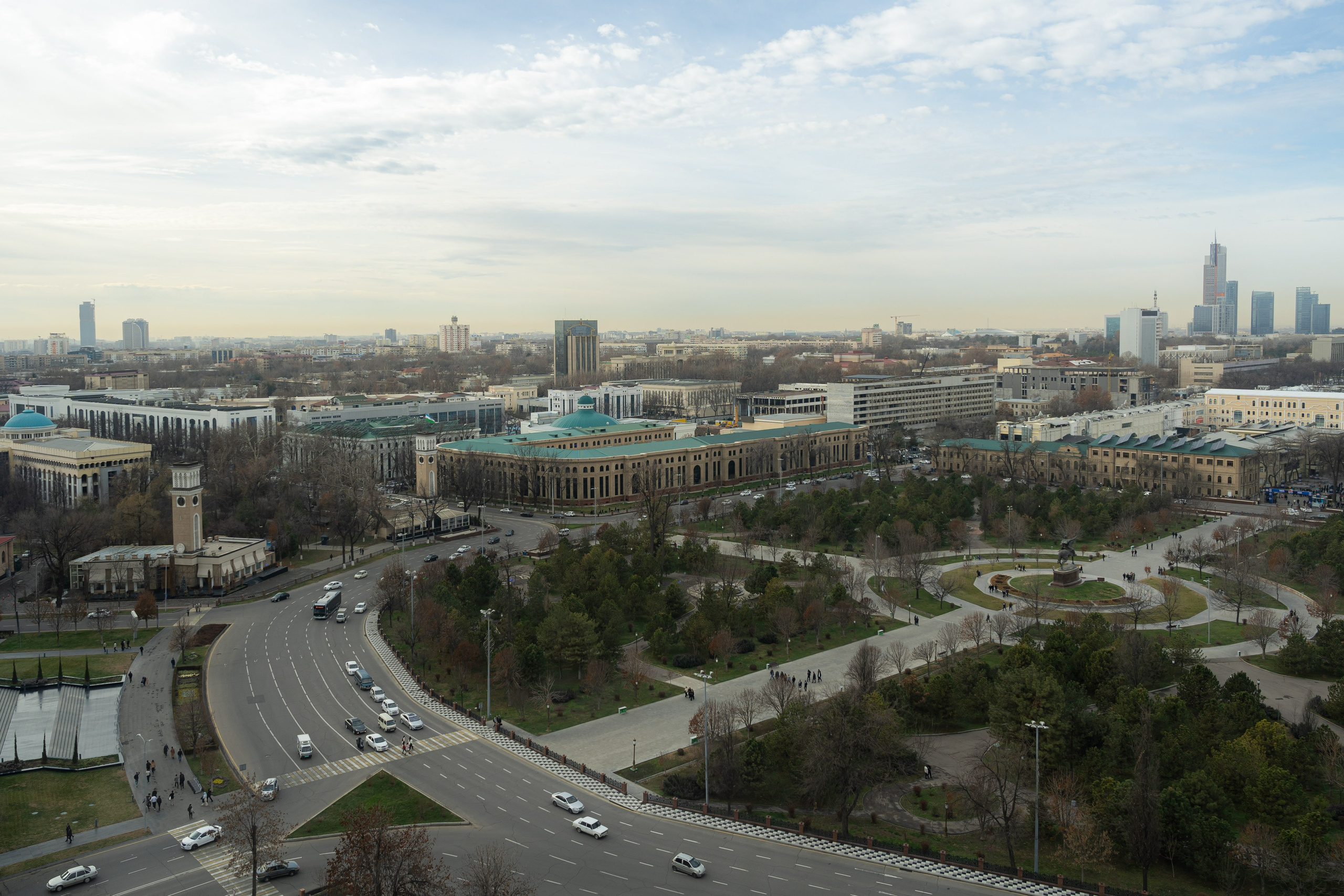 Смог в Ташкенте или Взгляд на город с высоты птичьего полета. Георгий Намазов | Фотограф в Ташкенте