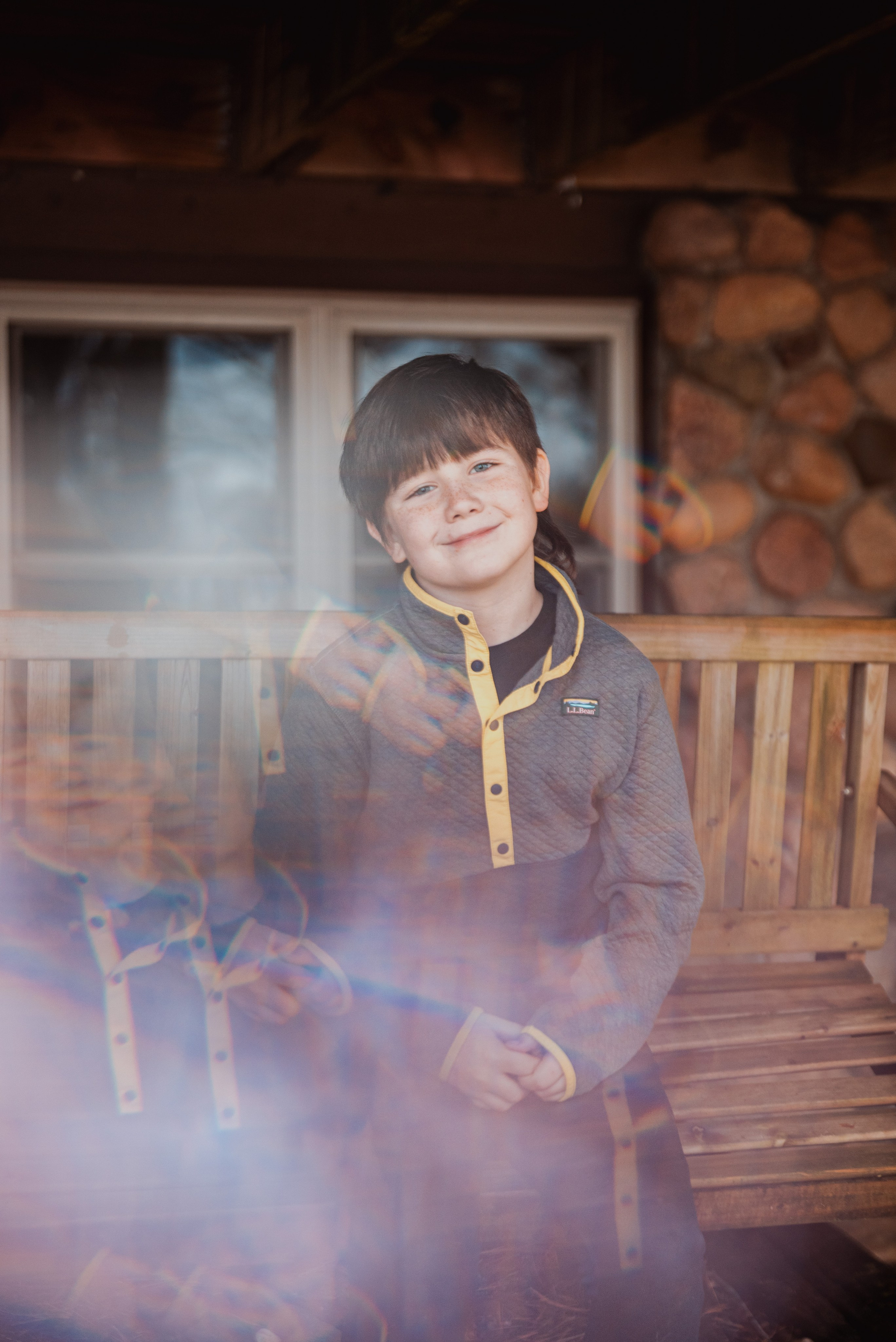Playful family photography with kids in Green Bay, Wisconsin.