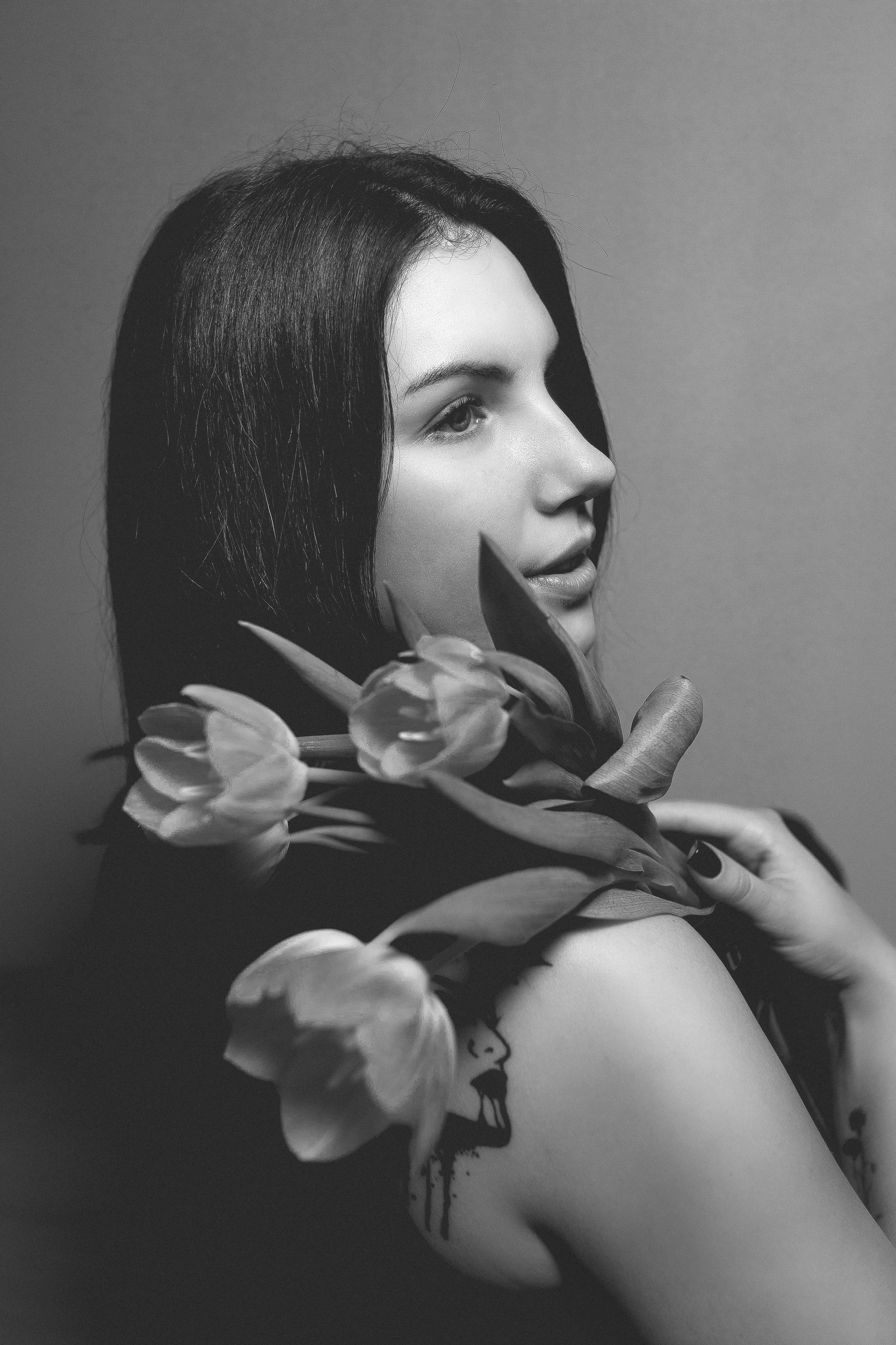 Individuāla ar tulpēm. Fotogrāfs Rīgā — Katerina Gordik