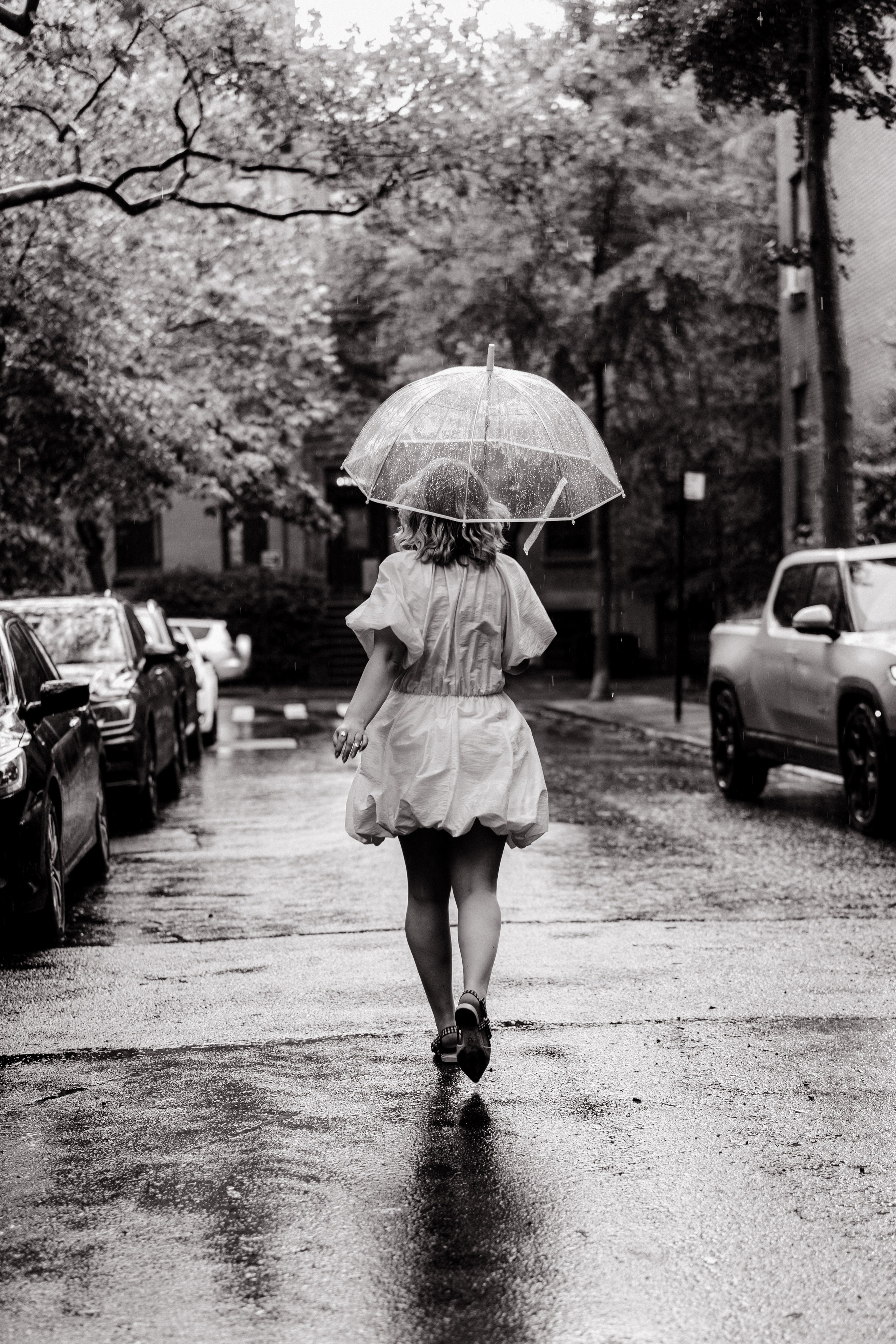 Rainy mood in New York. M Atelier | Art Portraits