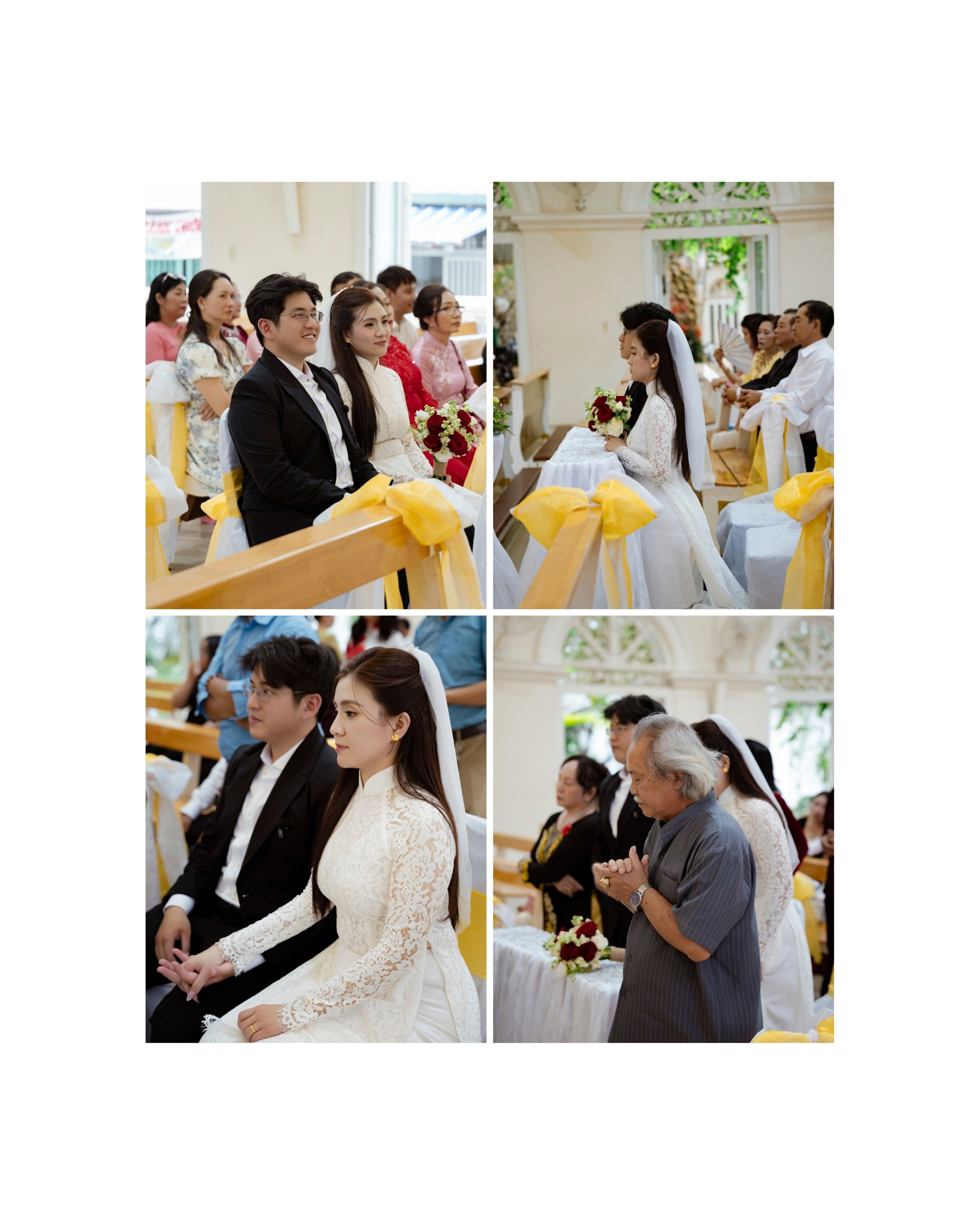 NHÀ THỜ — ANH & TRANG. WEDDING PHOTOGRAPHER IN VIETNAM