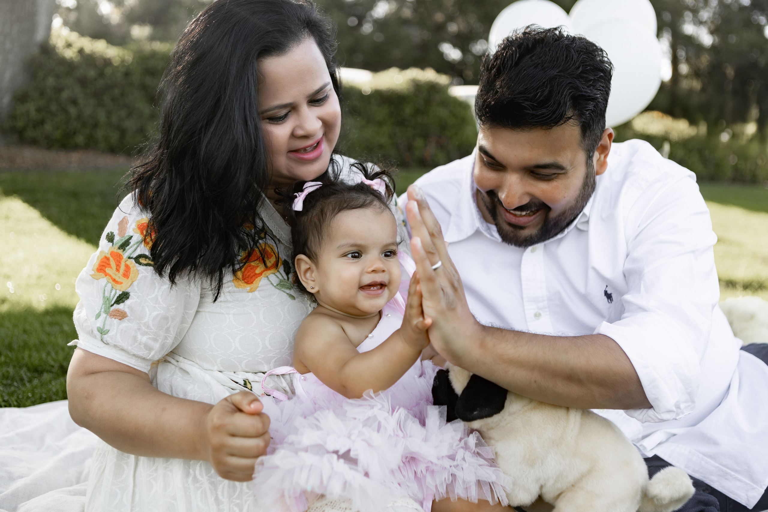 First year & Cake Smash. Family photographer in Bay Area, California