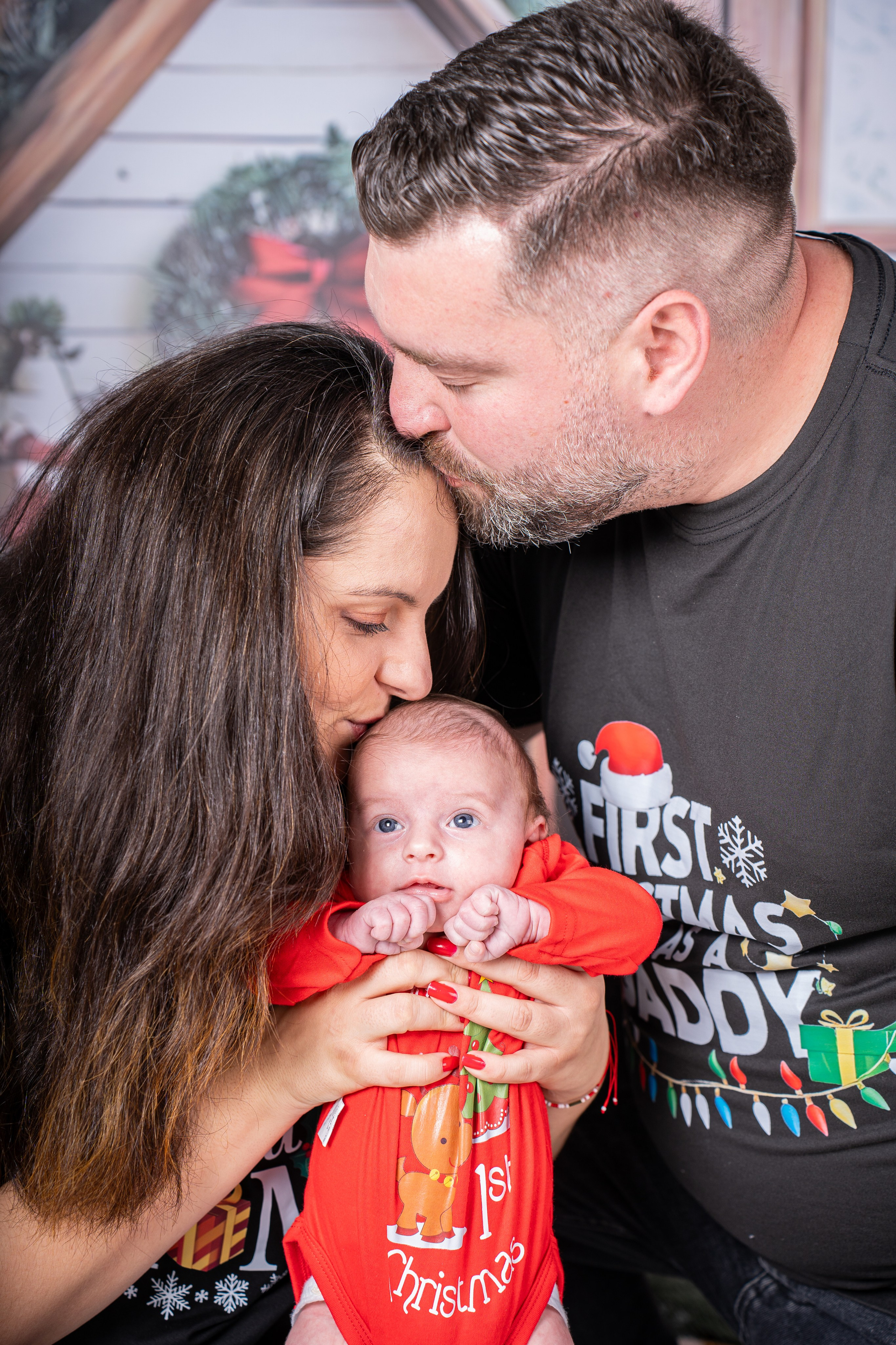 Foto Craciun Familie Catalin&Maria&Bebe. Fotograf Cristina Ciobanu