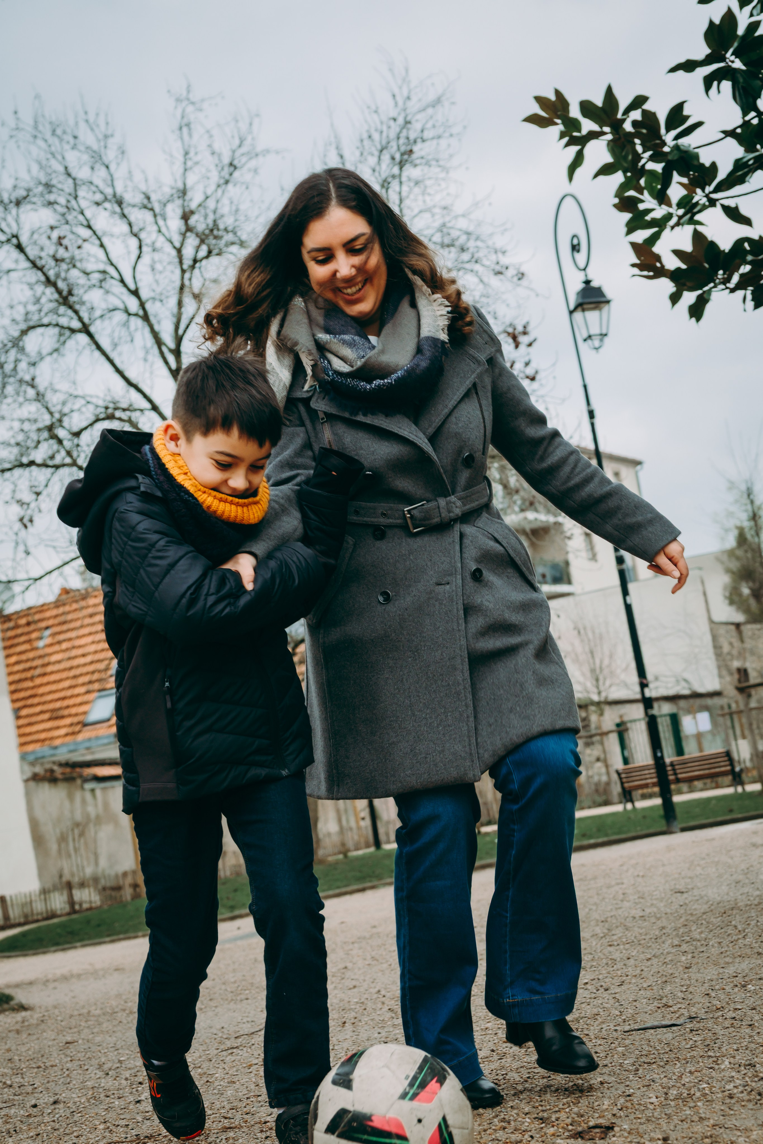 Aurélie’s family shooting. Photographer in Paris Marina Chaput