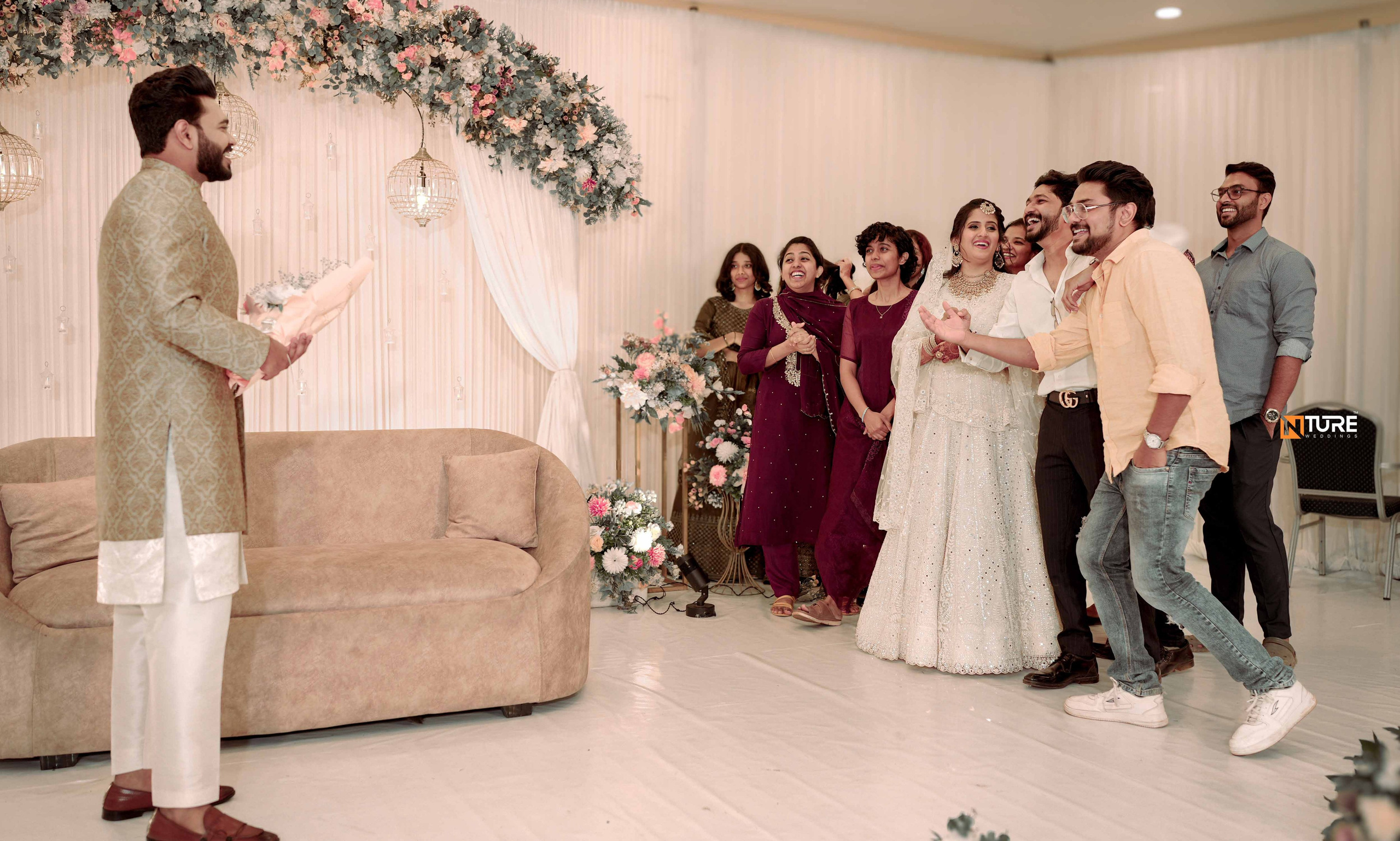 Dr JEBIN & Dr SHANU. NTURE WEDDING