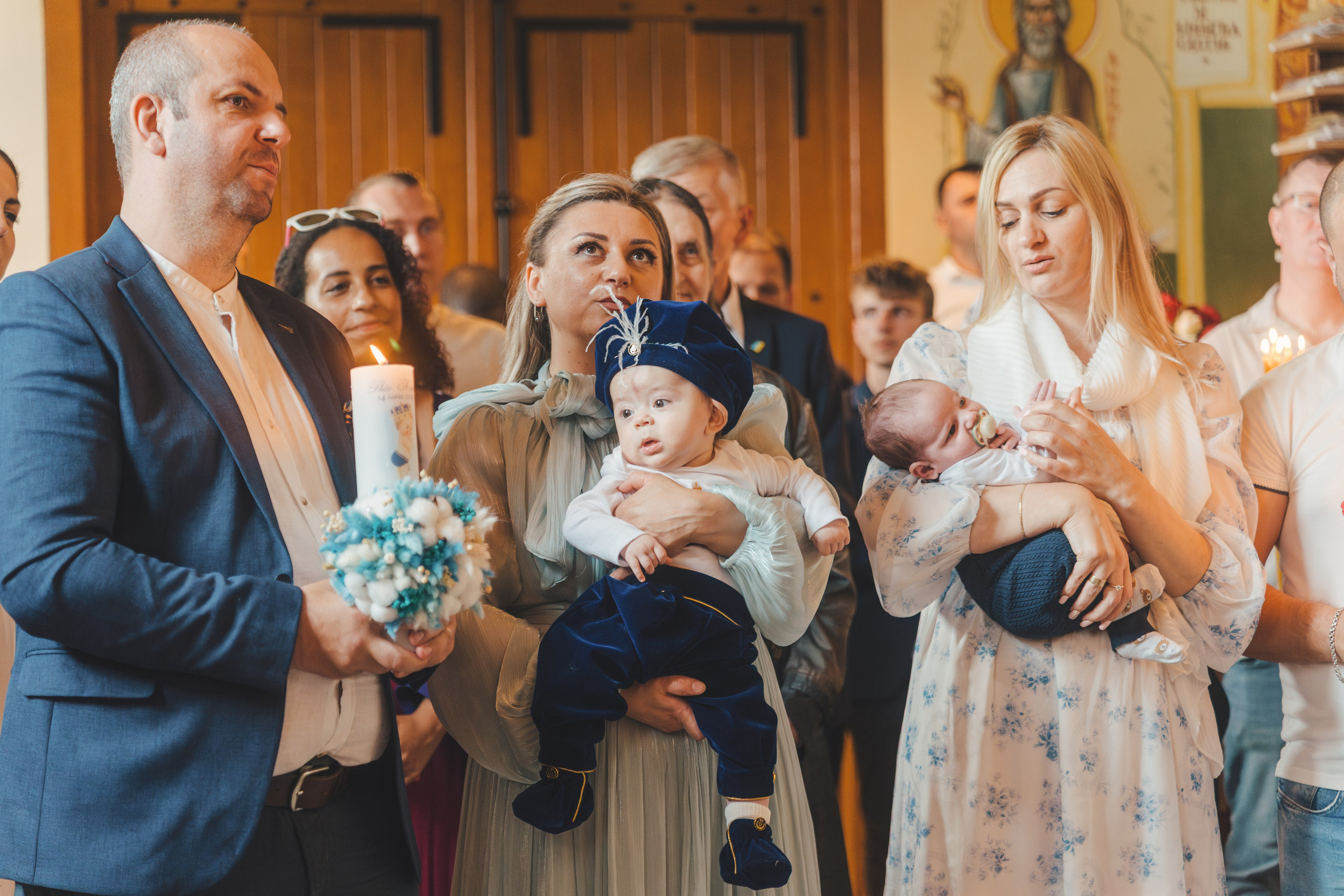 Théo Andrei`s Christening