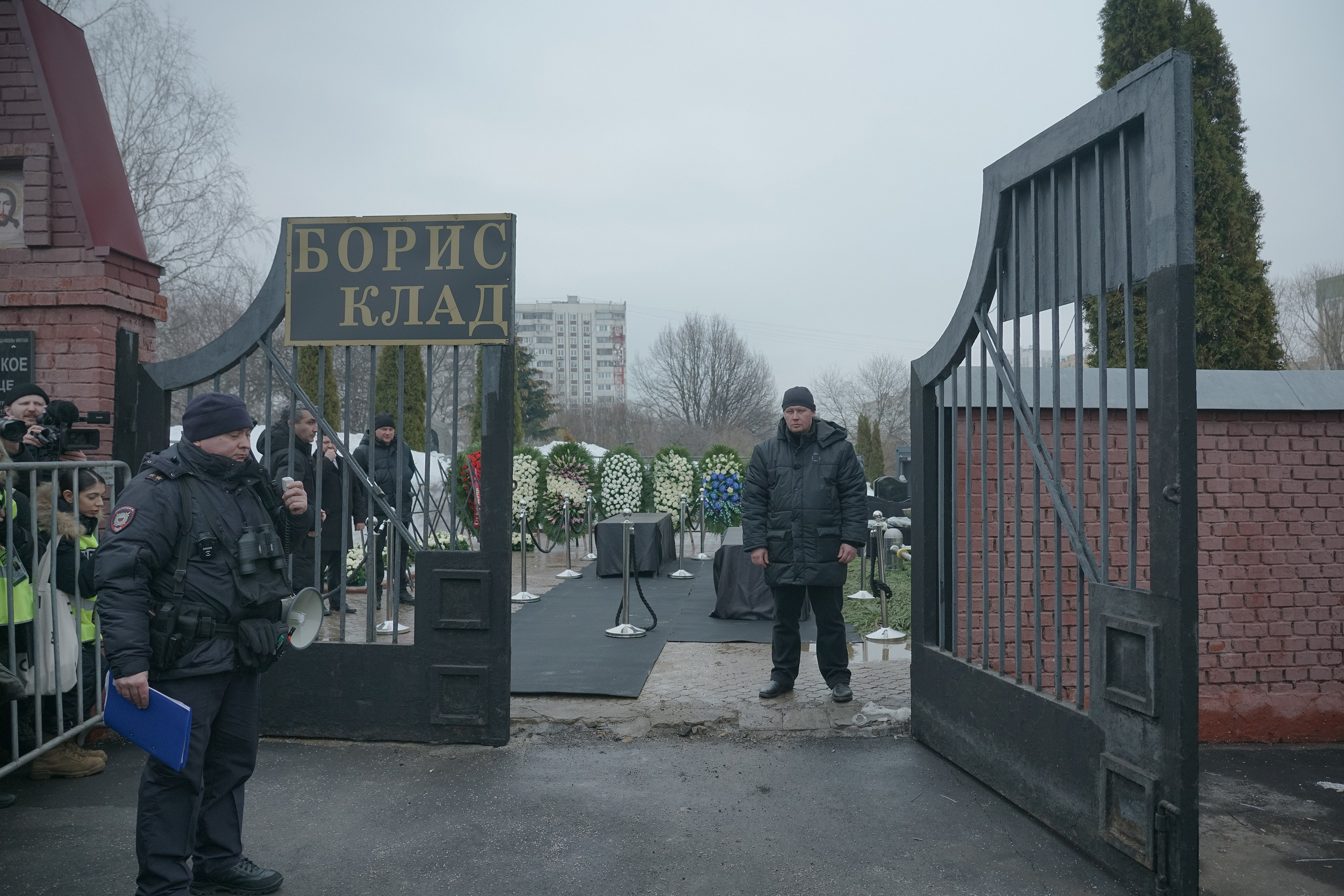 Alexei Navalny’s funeral. Marina Sycheva