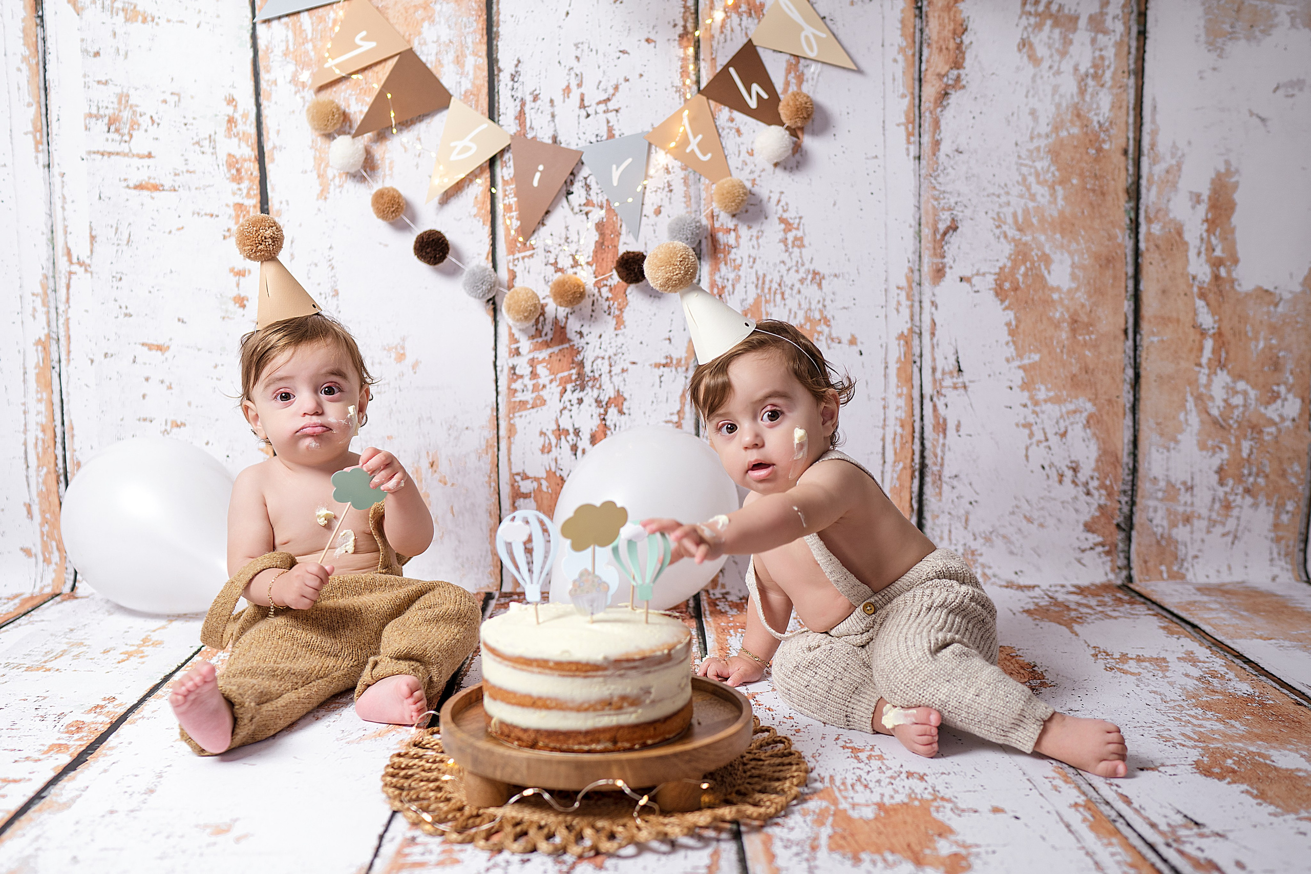 Cake Smash. Bébé Newborn Photographer in Copenhagen