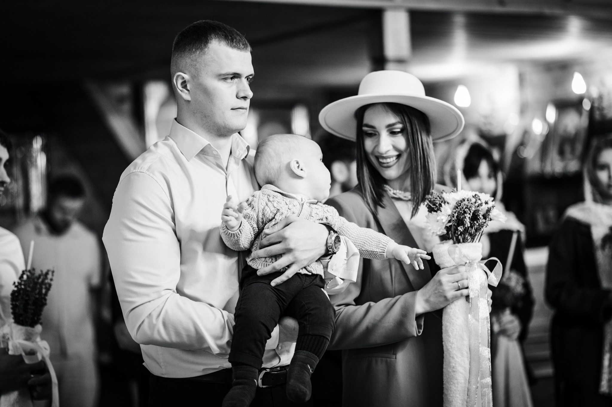 Botezul lui Ștefan. Fotograf Cătălina Munteanu