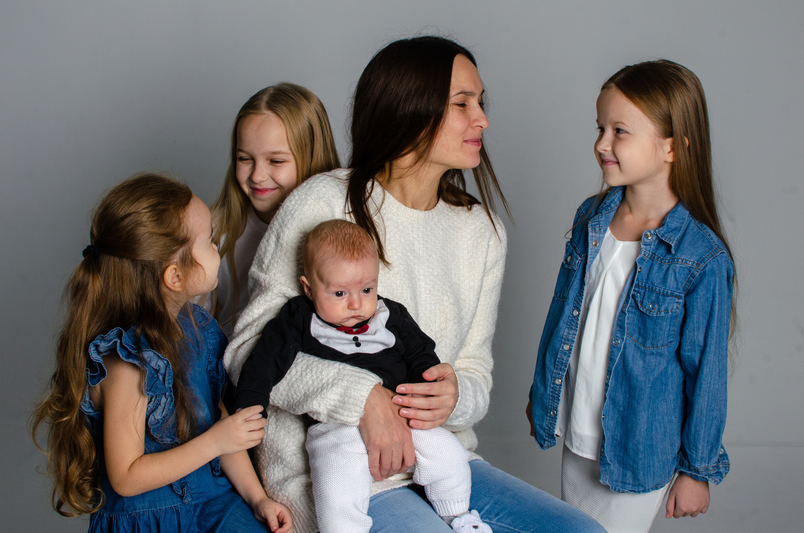 Аня и дети. Портретный фотограф и видеограф Москва / Калуга — Марина Орлова