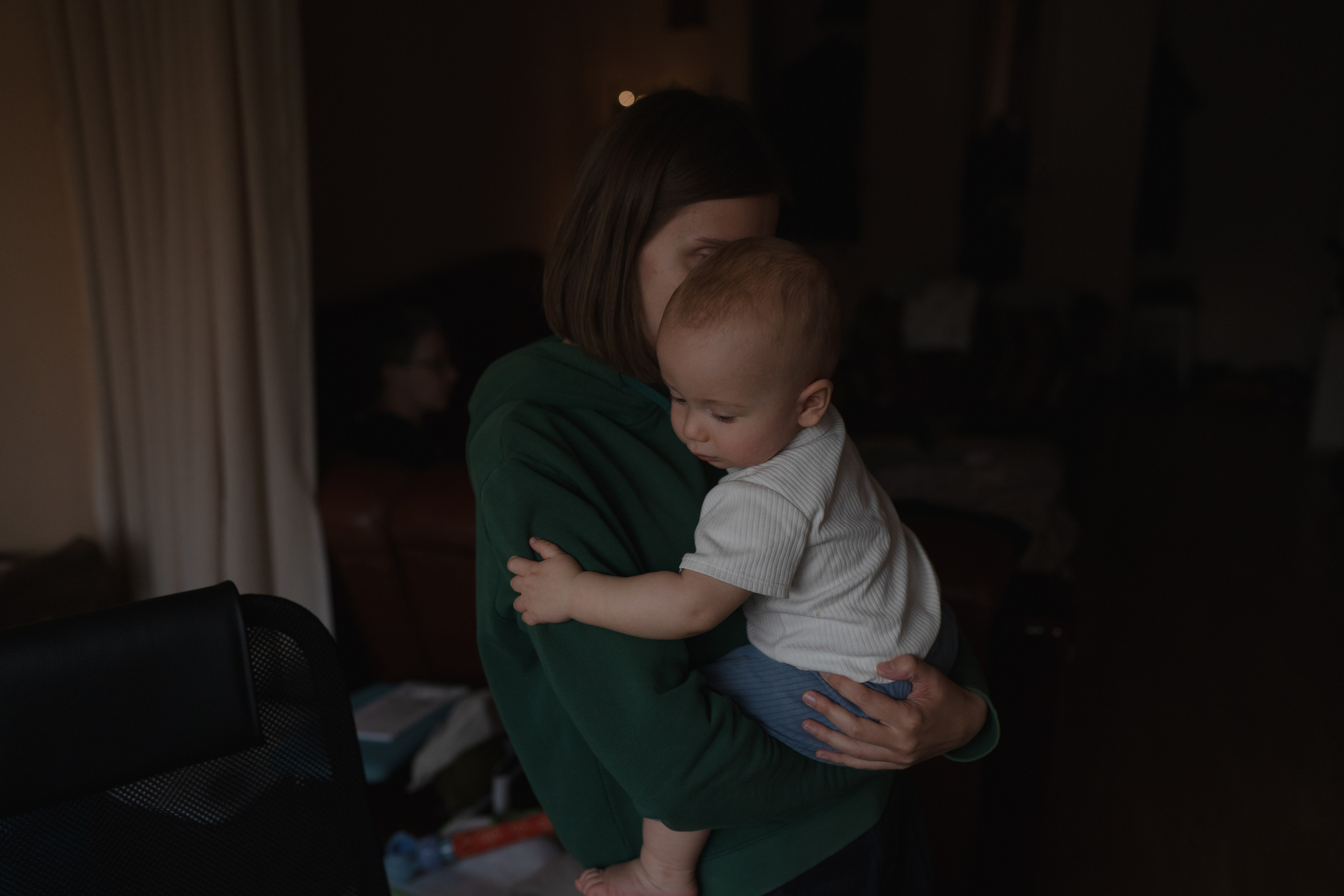 Alena, Vlad and their son Lev. Main