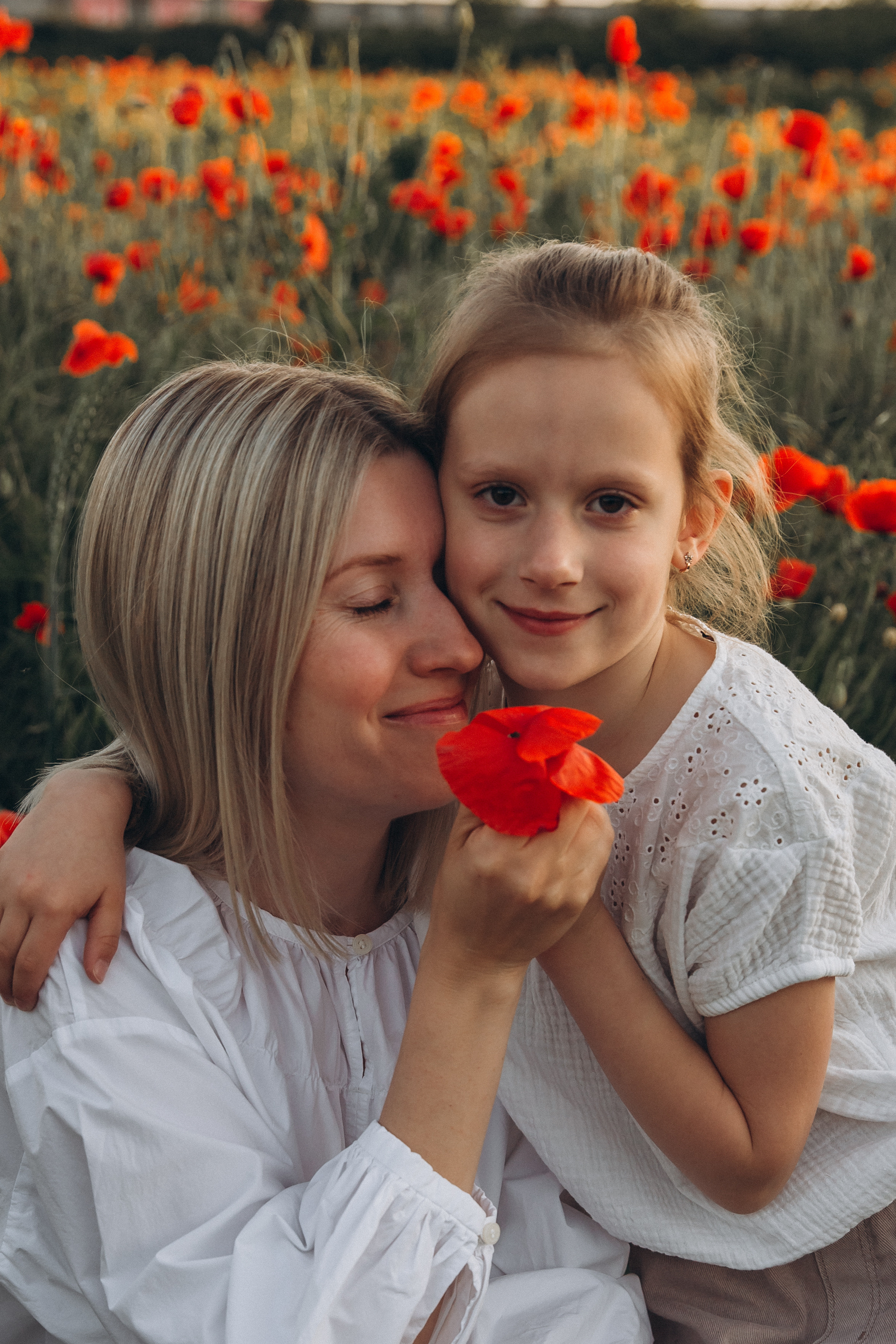 Poppy field. Family Photographer in Prague Nigina Fattakh