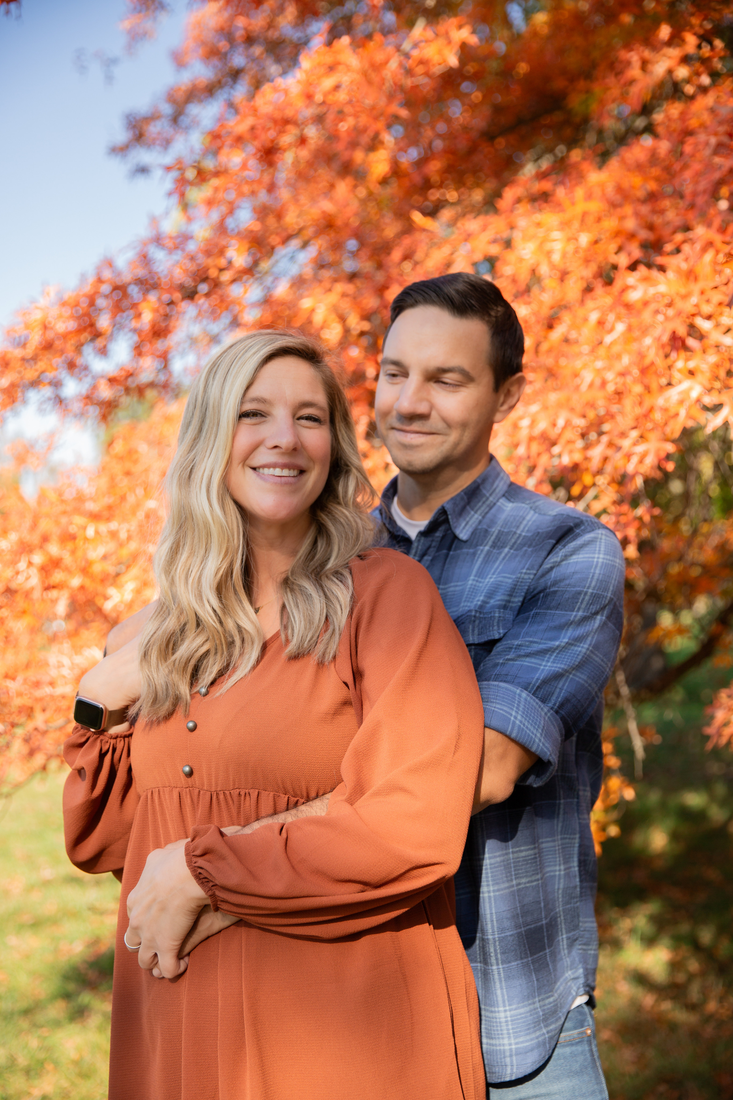 Autumn Photoshoot. Family Photographer in Prague Nigina Fattakh