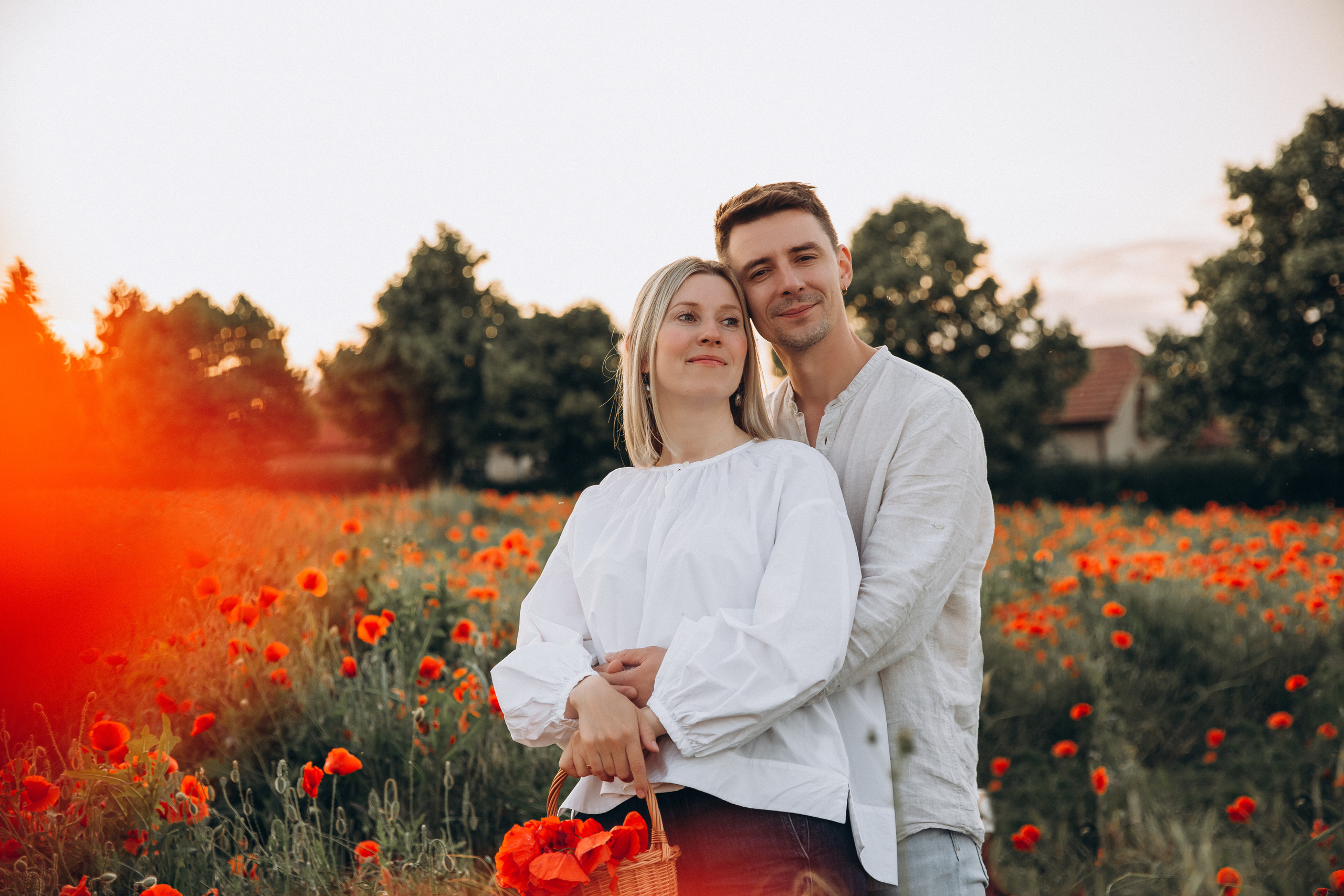 Poppy field. Family Photographer in Prague Nigina Fattakh