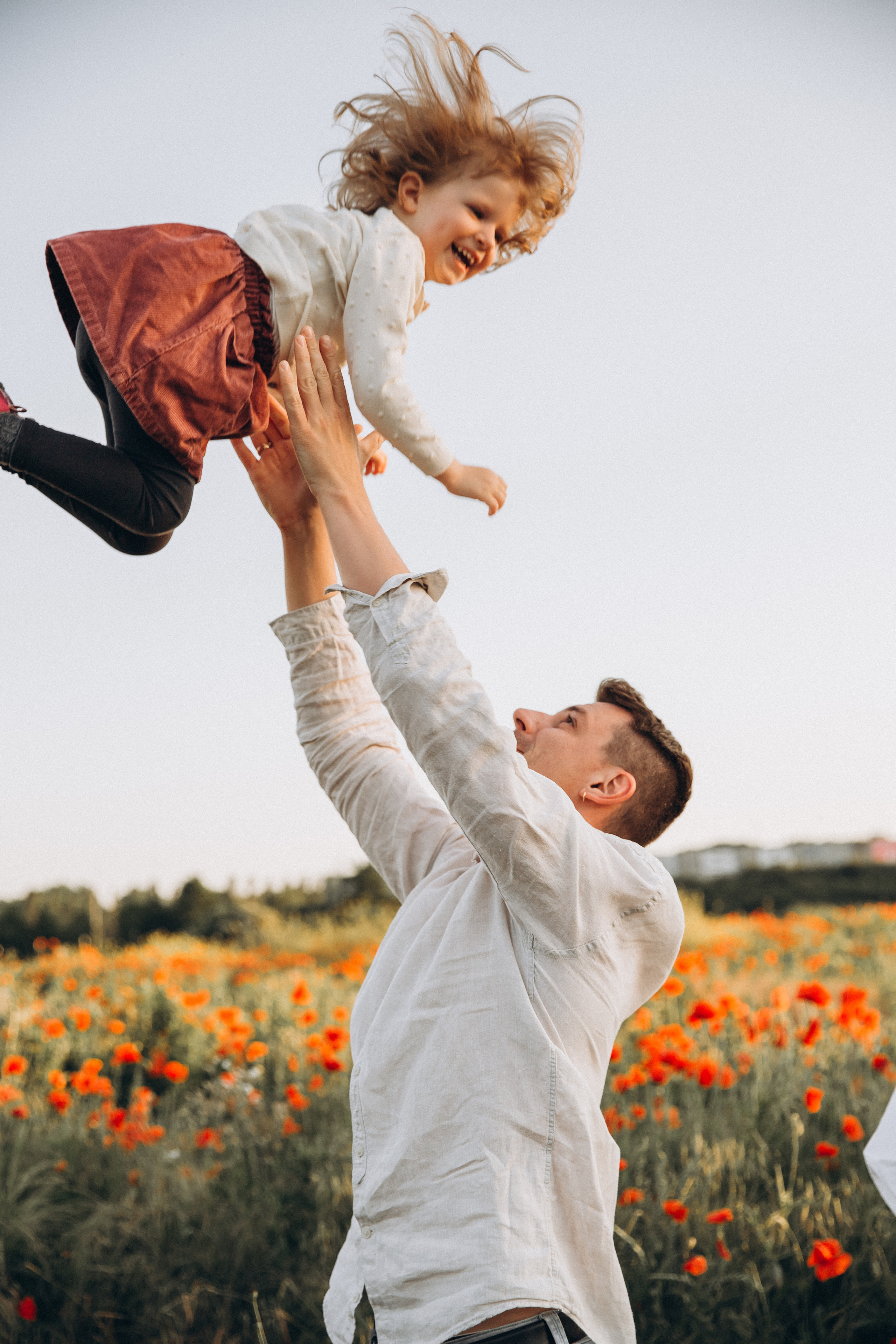 Poppy field. Family Photographer in Prague Nigina Fattakh