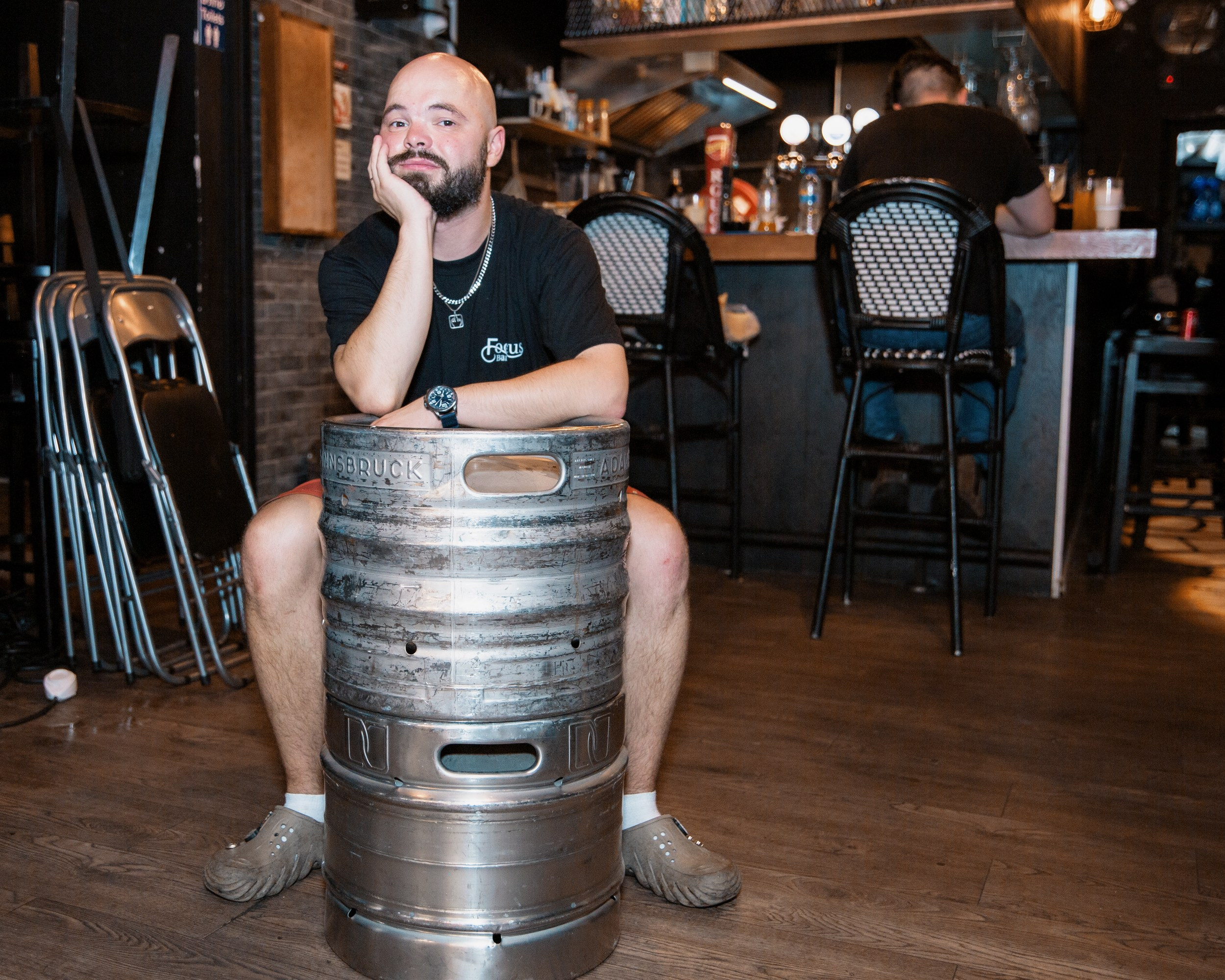 Контентная съемка для бара Focus. Портретный и репортажный фотограф в Израиле Рома Бирман