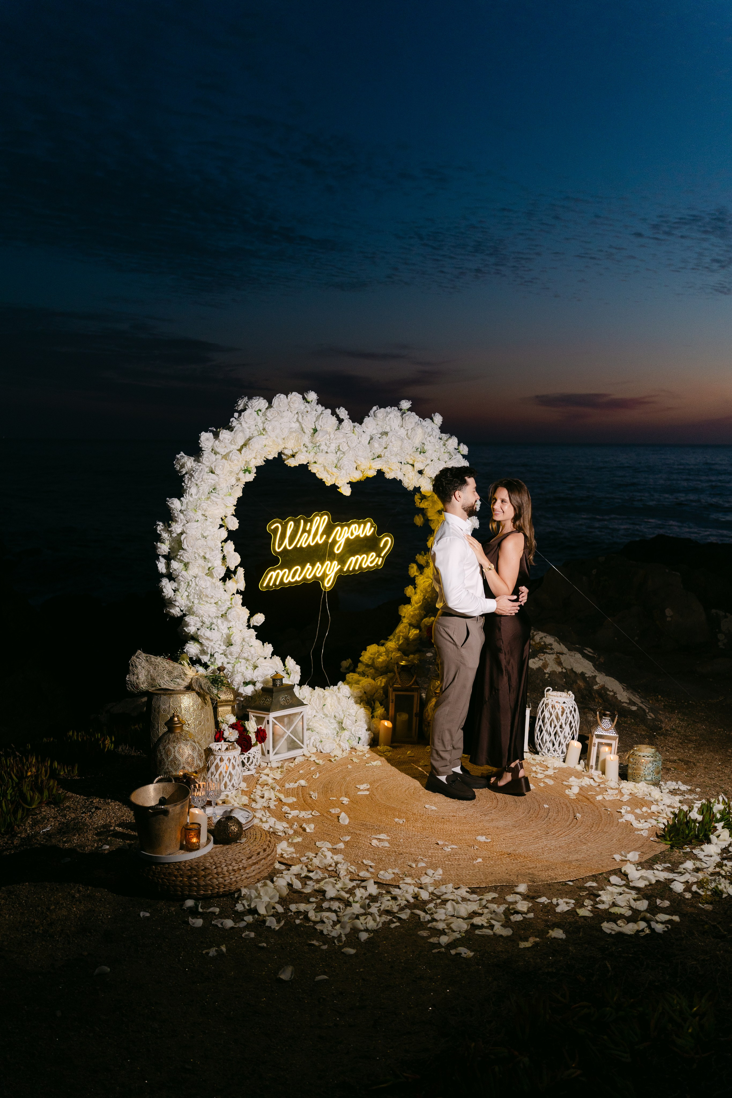 Wedding Proposal at the Beach. Davi Valente