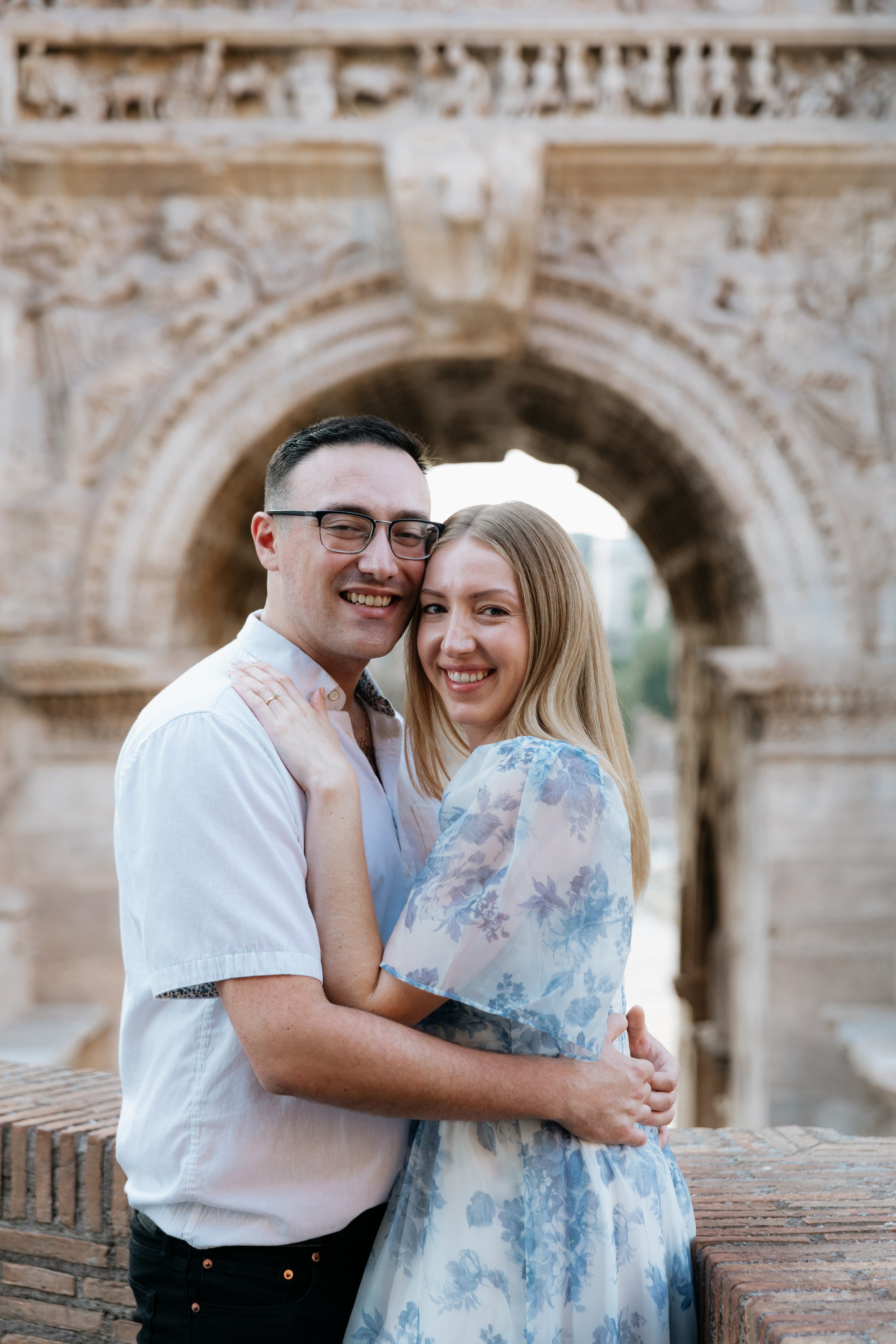 Leanne and Matt. Photographer in Rome