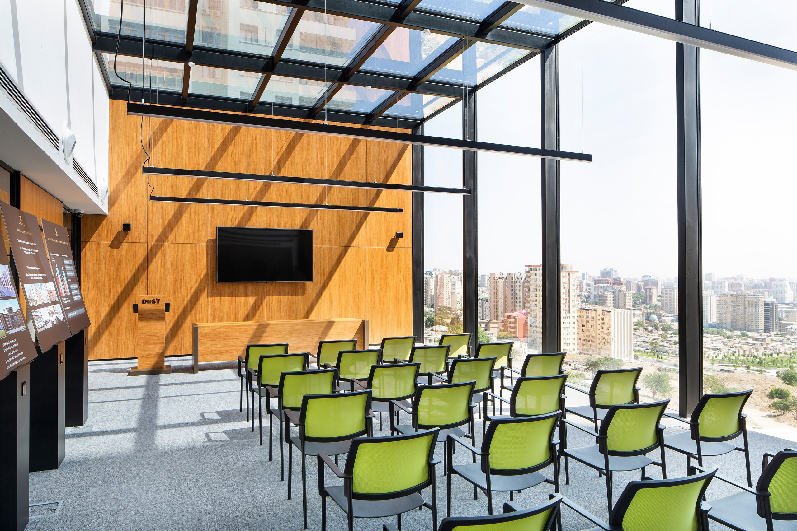 D.O.S.T. municipal building. Elmar Mustafazadeh Photography