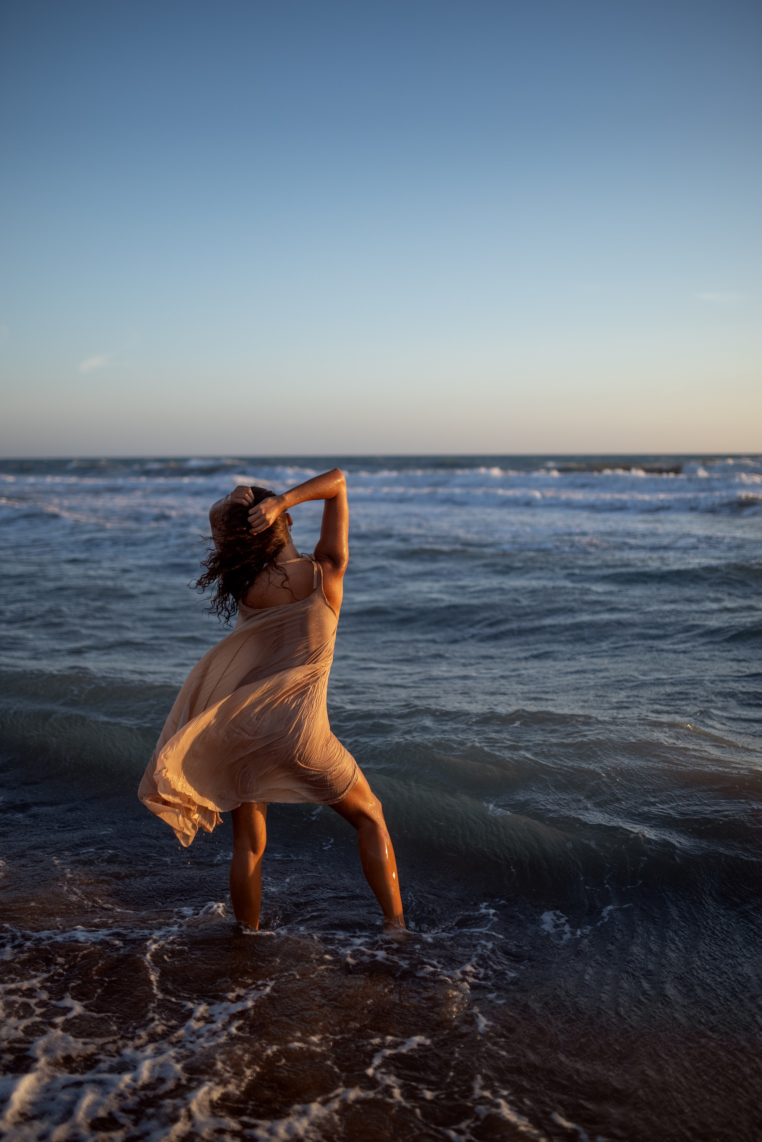Съемка на море на закате. Фотограф Анталия, Кемер, Белек, Сиде Дарья Кая