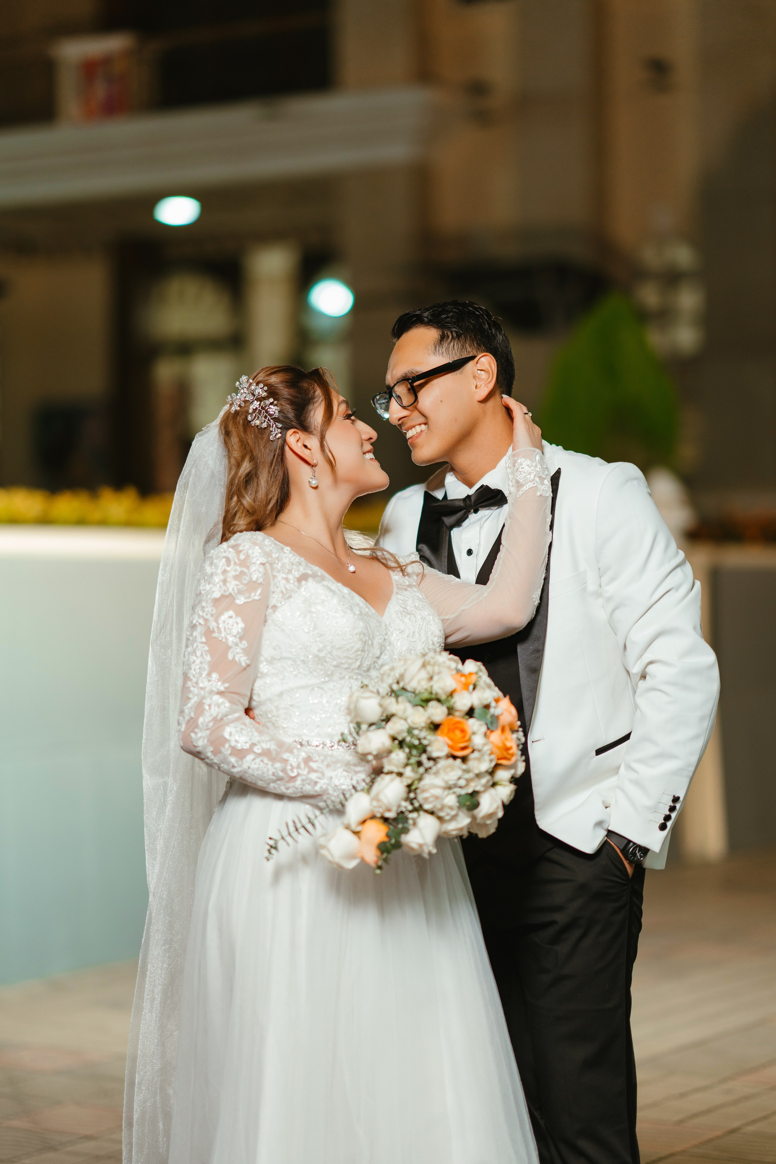 fotografo de bodas en loja ecuador ceremonia iglesia pareja